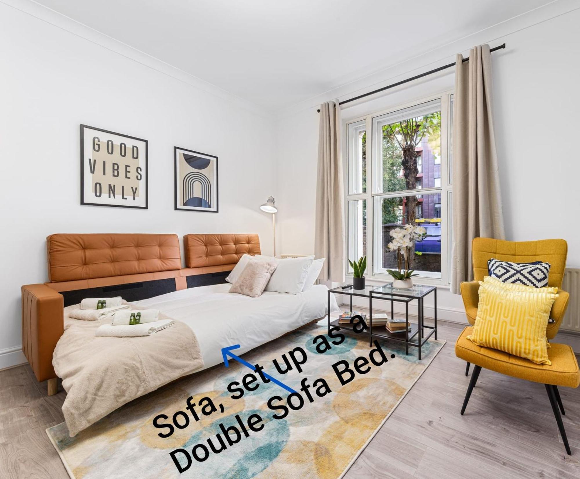 Maida Vale, Modern Apt, Sleeps 4, London. London