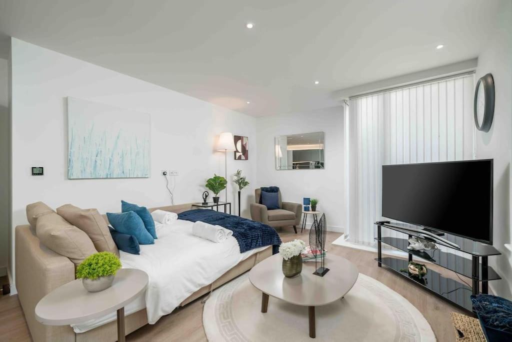 Apartment Luxury Kew Bridge Balcony Free Parking *