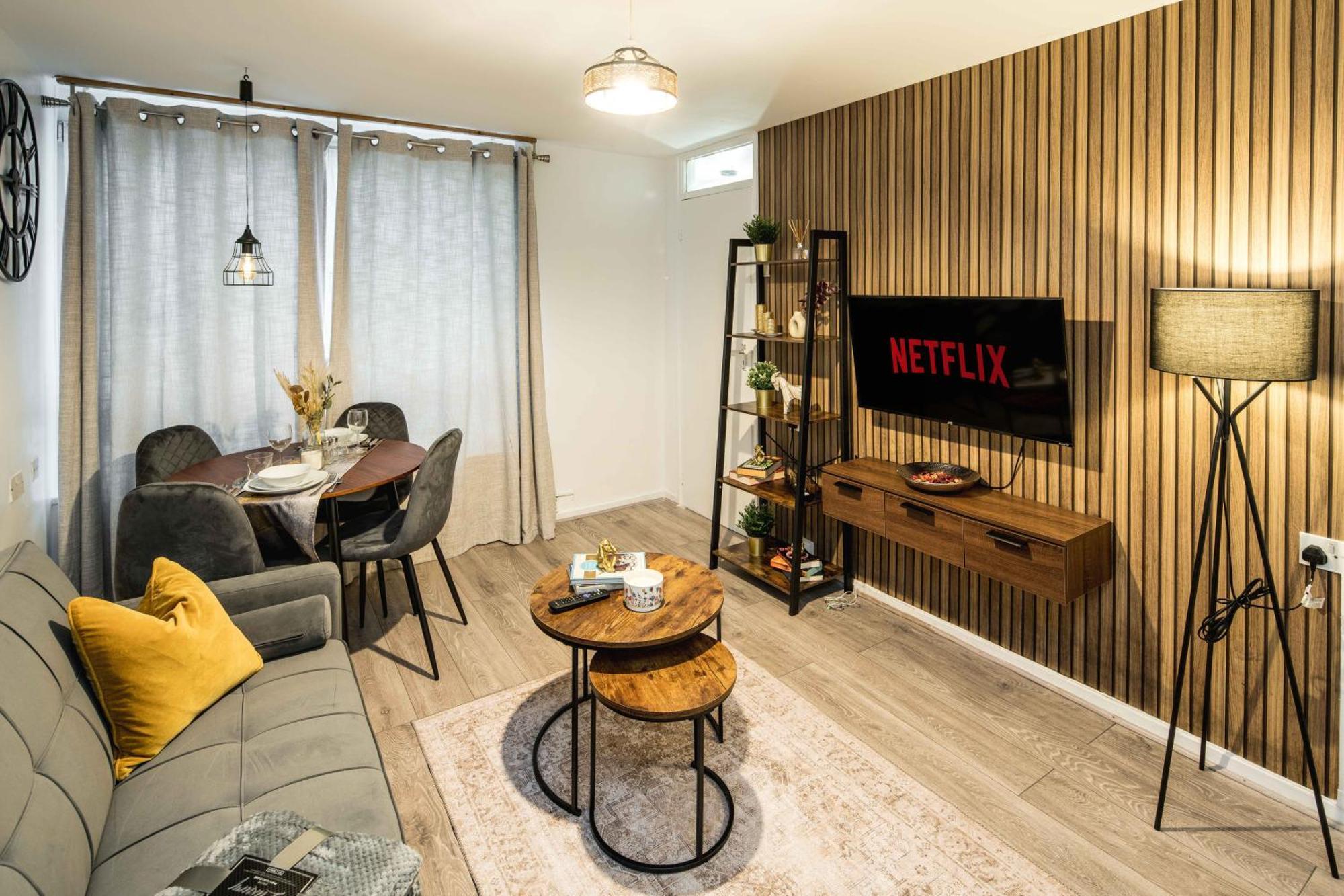Family-friendly 1-bedroom In Appartement *