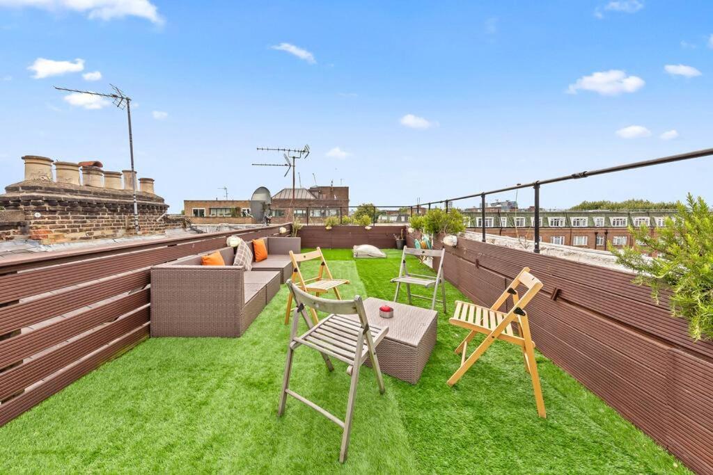 Apartment Spacious Sleep 11 With Terrace In Earls Court Ec99 *