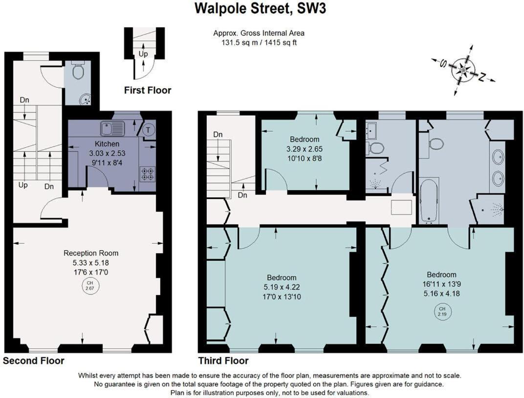 Fabulous 3 Bed Flat Chelsea * Londen