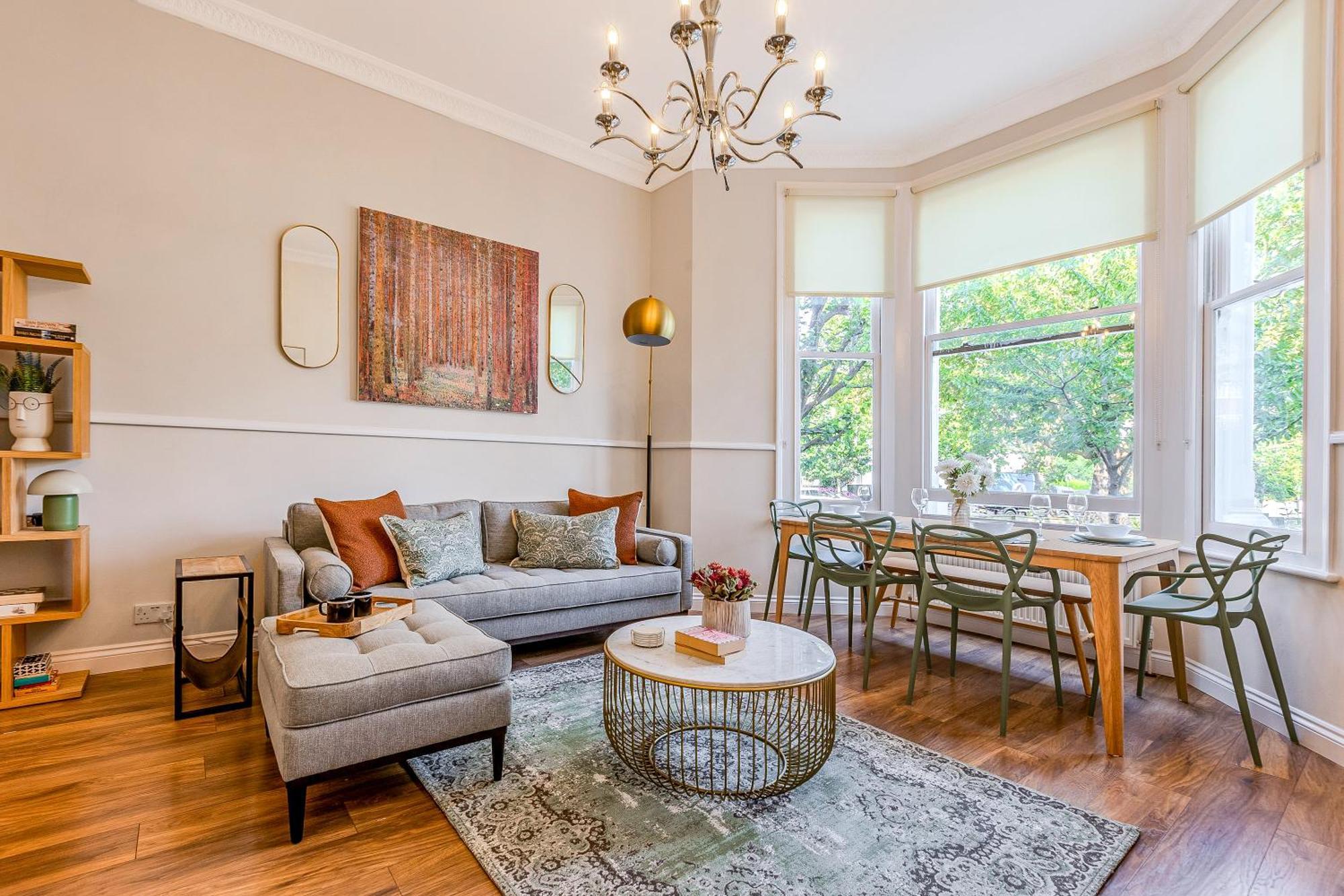 Stylish 2br Flat With Terrace In North Kensington Apartment *