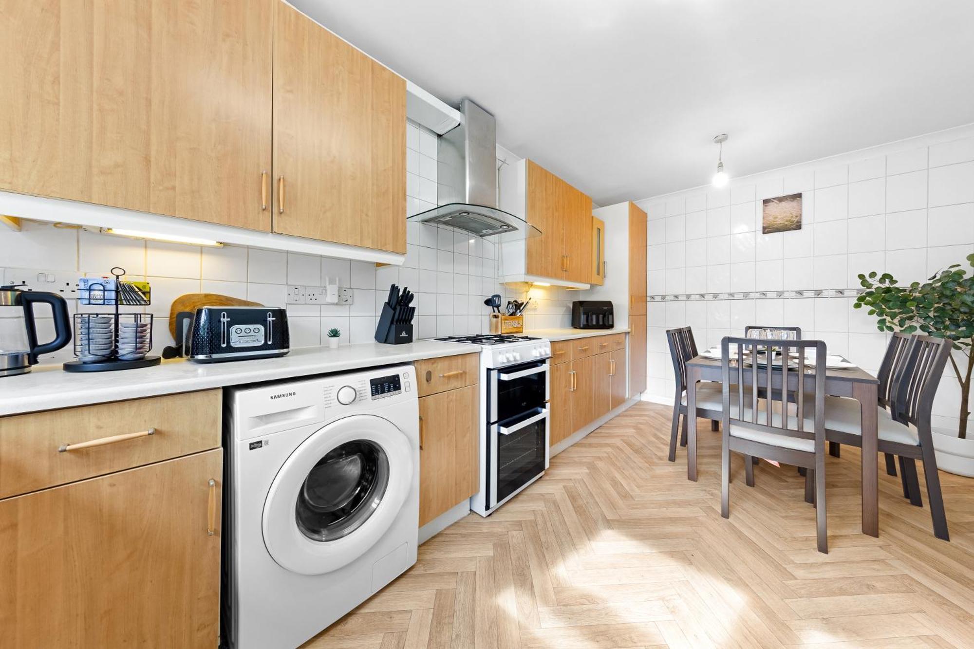 Cozylease 3br In Canary Wharf,garden,gym,workspace Holiday home London