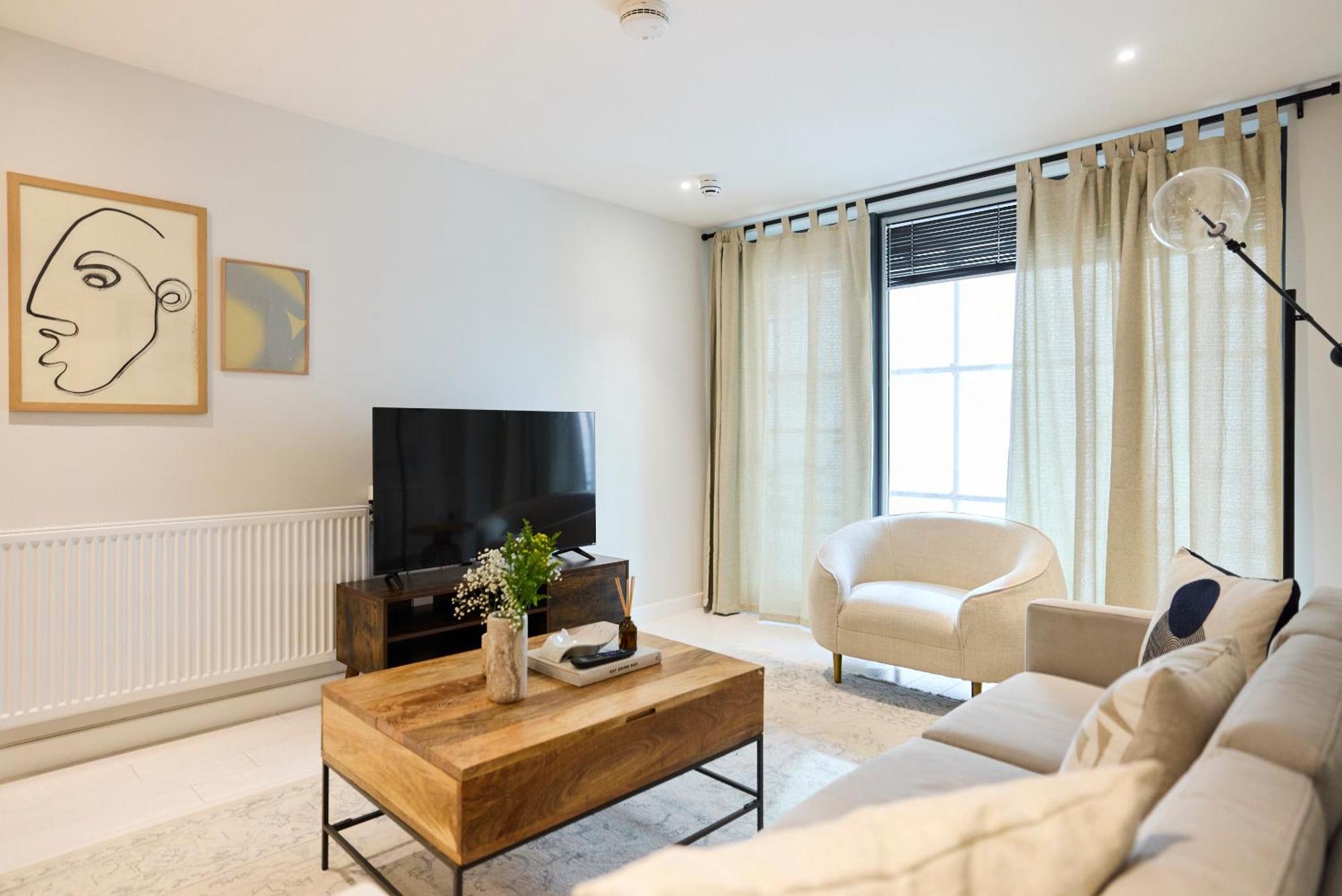 The River Lea Escape - Charming & Bright 2bdr Flat Leilighet