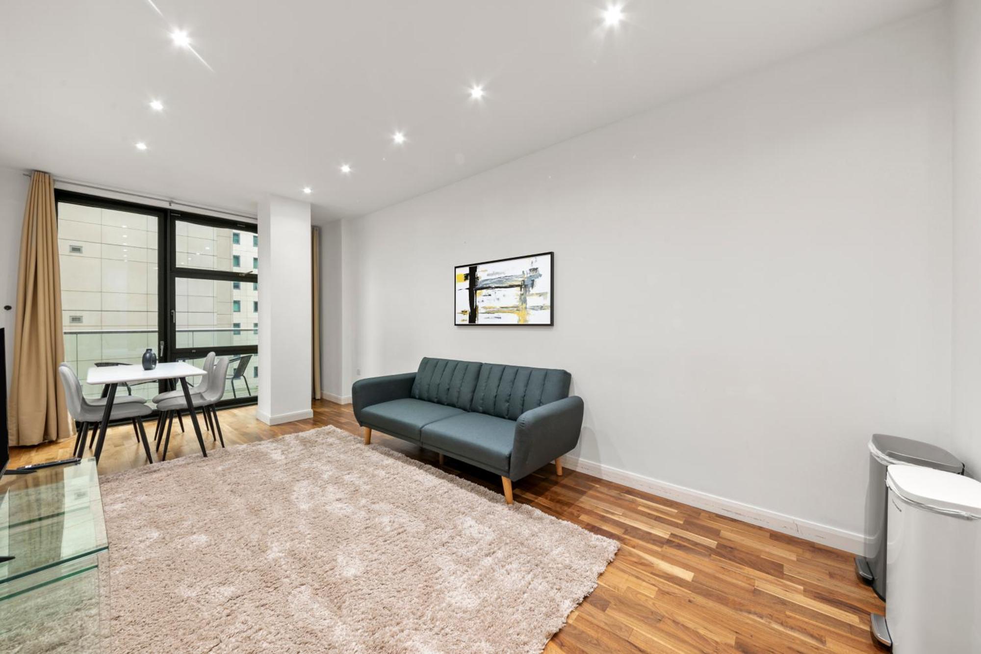 Appartement Londwell, Canary Wharf River Thames Balcony Penthouse Londen