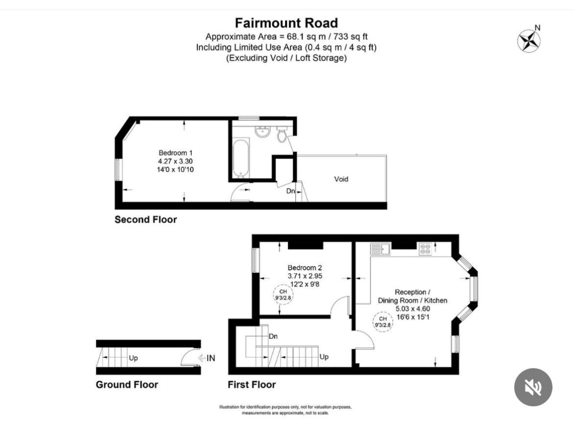 Super Stylish 2 Bed Brixton Zone 1-3 Leilighet