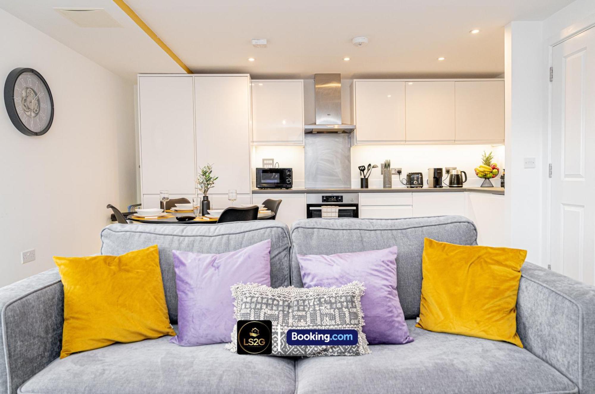 Apartment Cosy 1 Bedroom By Ls2g Short Lets & Serviced Greater With Free Wifi