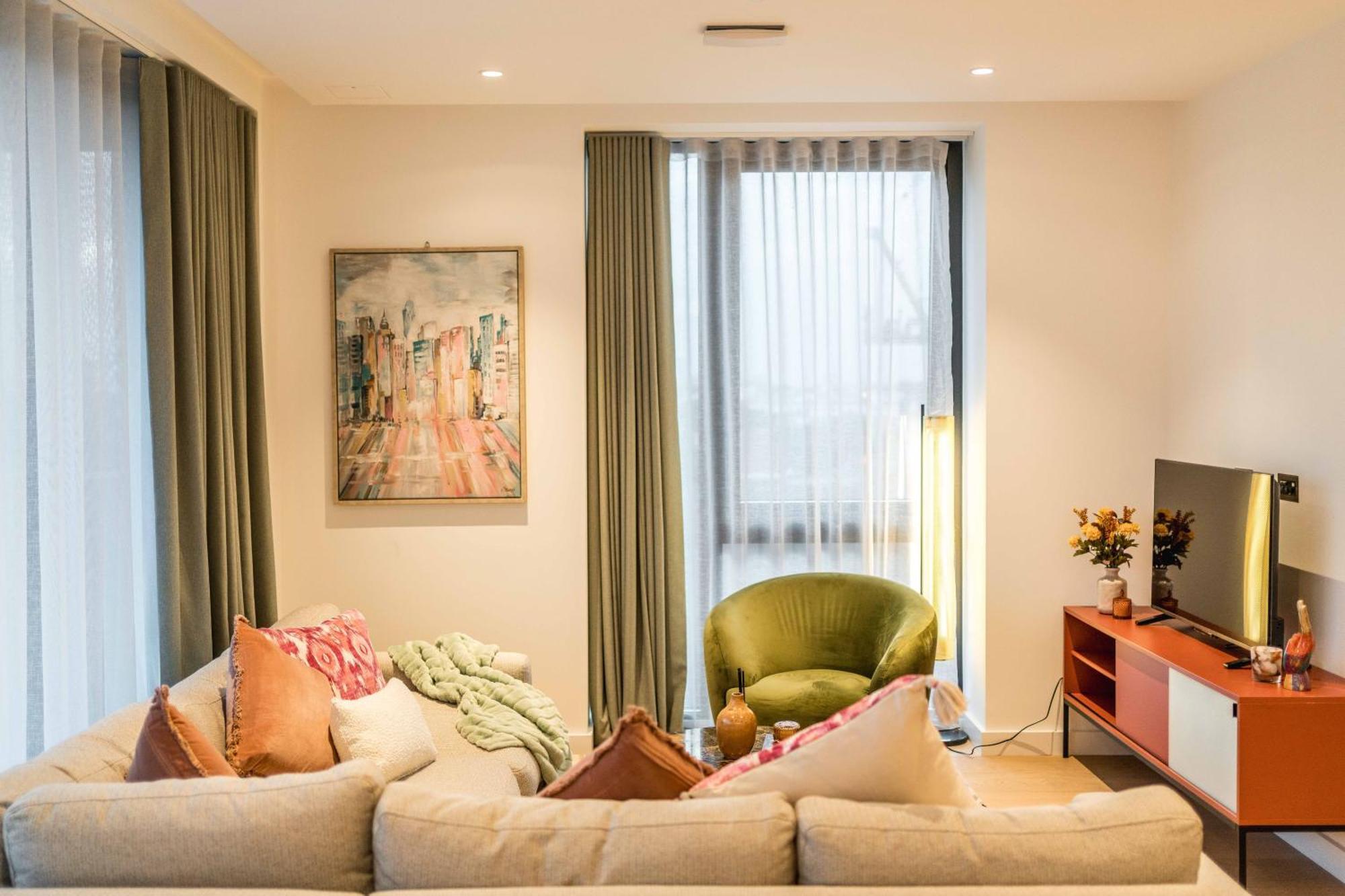Apartahotel Kings Cross-luxury-sunset City View-gym-office Place-elevator