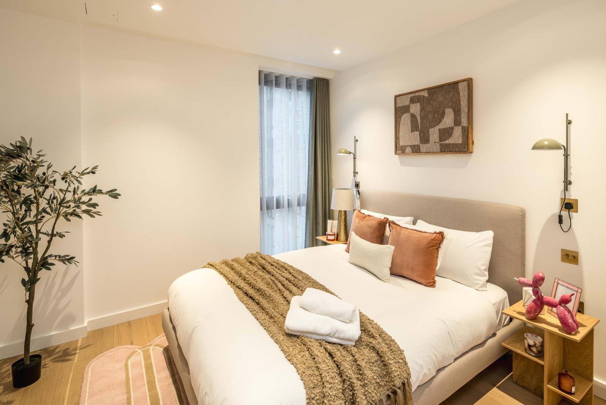 Kings Cross-luxury-sunset City View-gym-office Place-elevator Apartahotel Londres