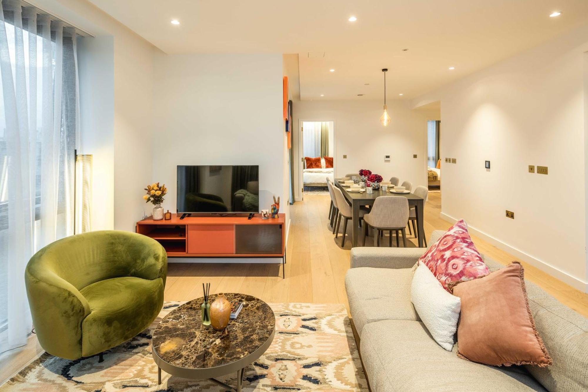 Kings Cross-luxury-sunset City View-gym-office Place-elevator * Londres