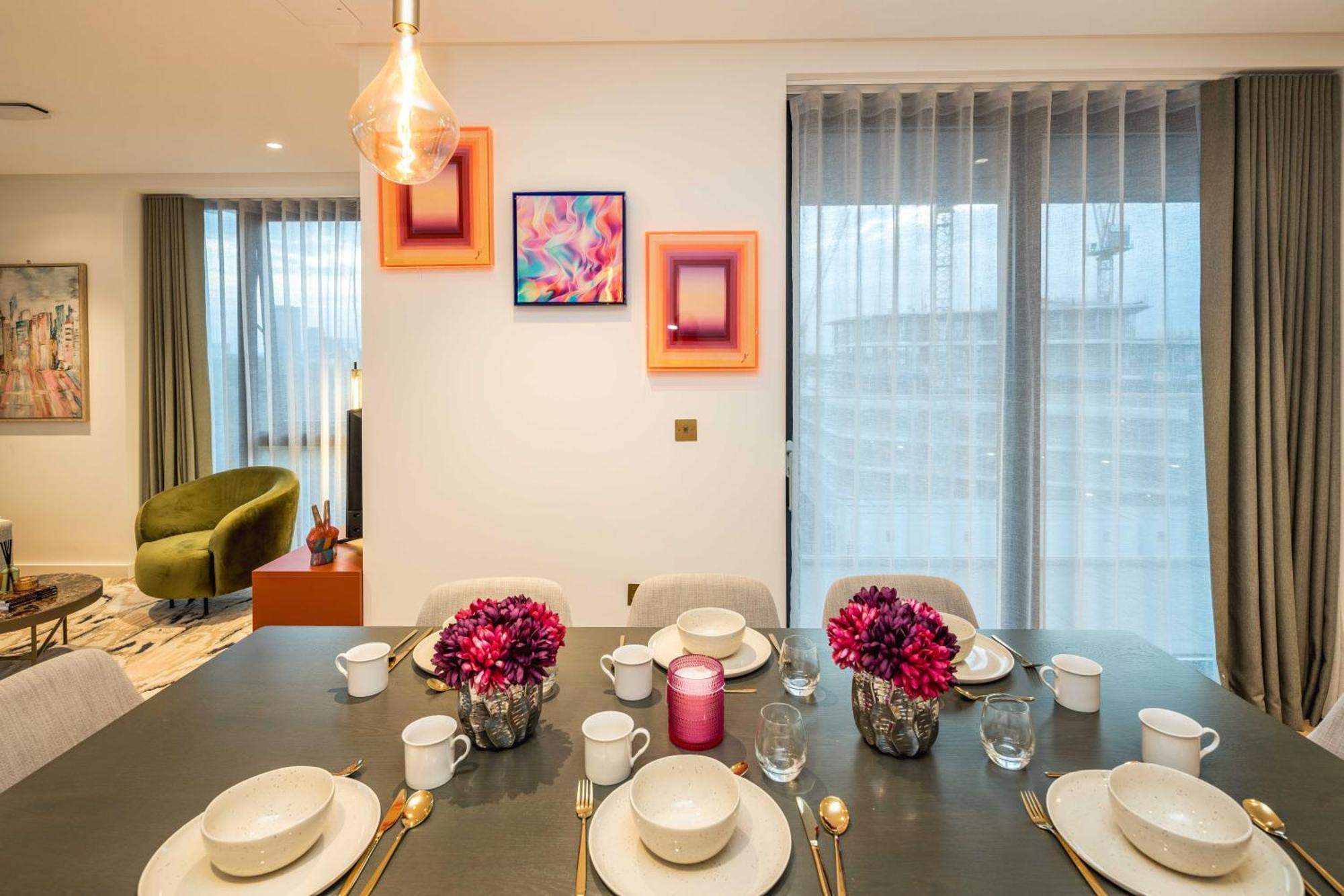Apartahotel Kings Cross-luxury-sunset City View-gym-office Place-elevator *