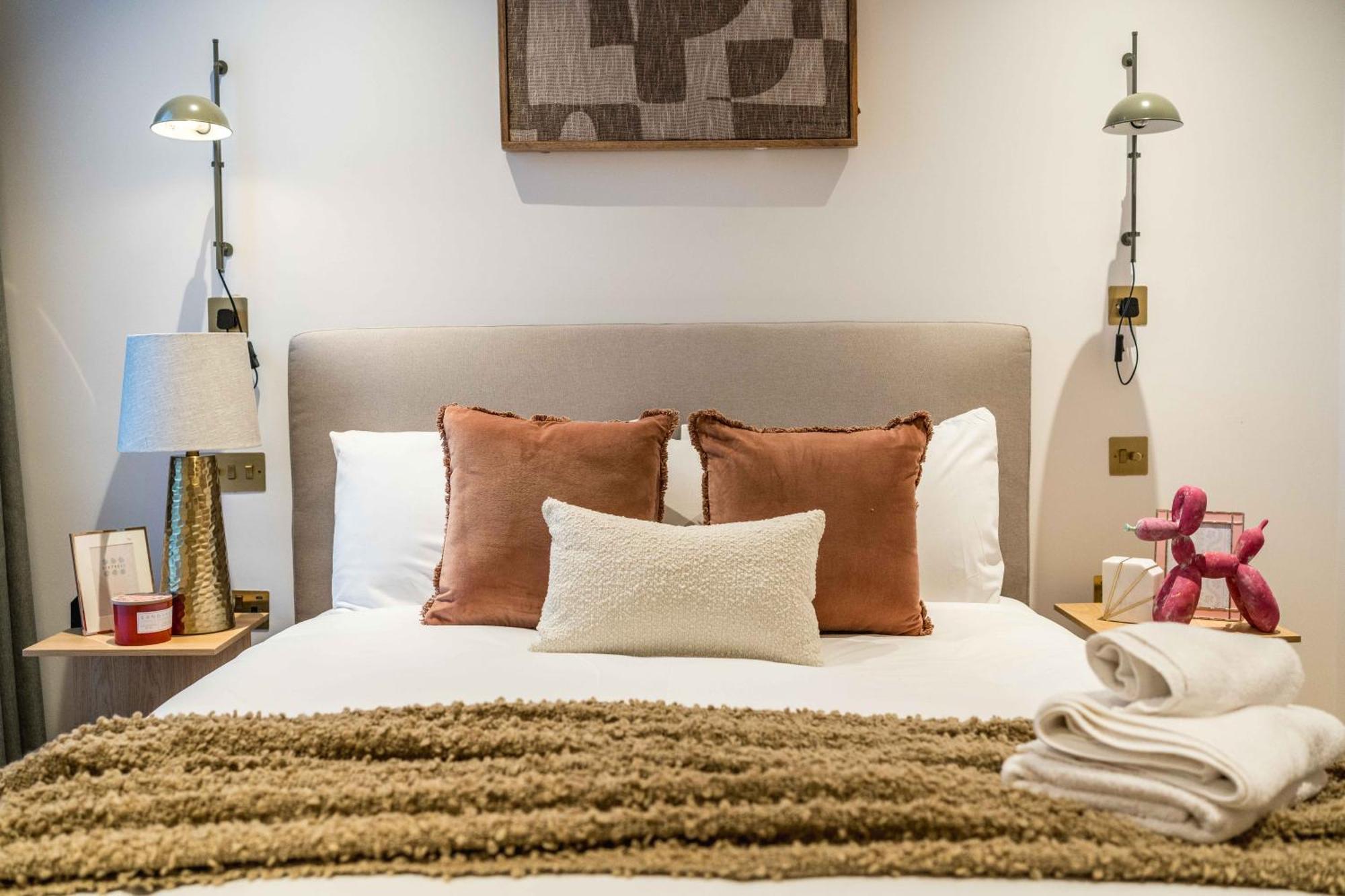 Kings Cross-luxury-sunset City View-gym-office Place-elevator Apartahotel Londres
