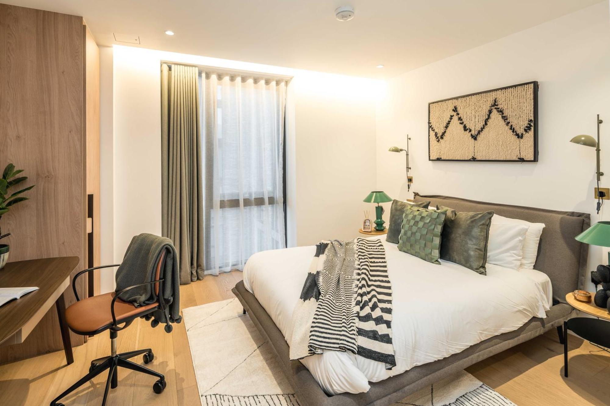 Kings Cross-luxury-sunset City View-gym-office Place-elevator Apartahotel Londres