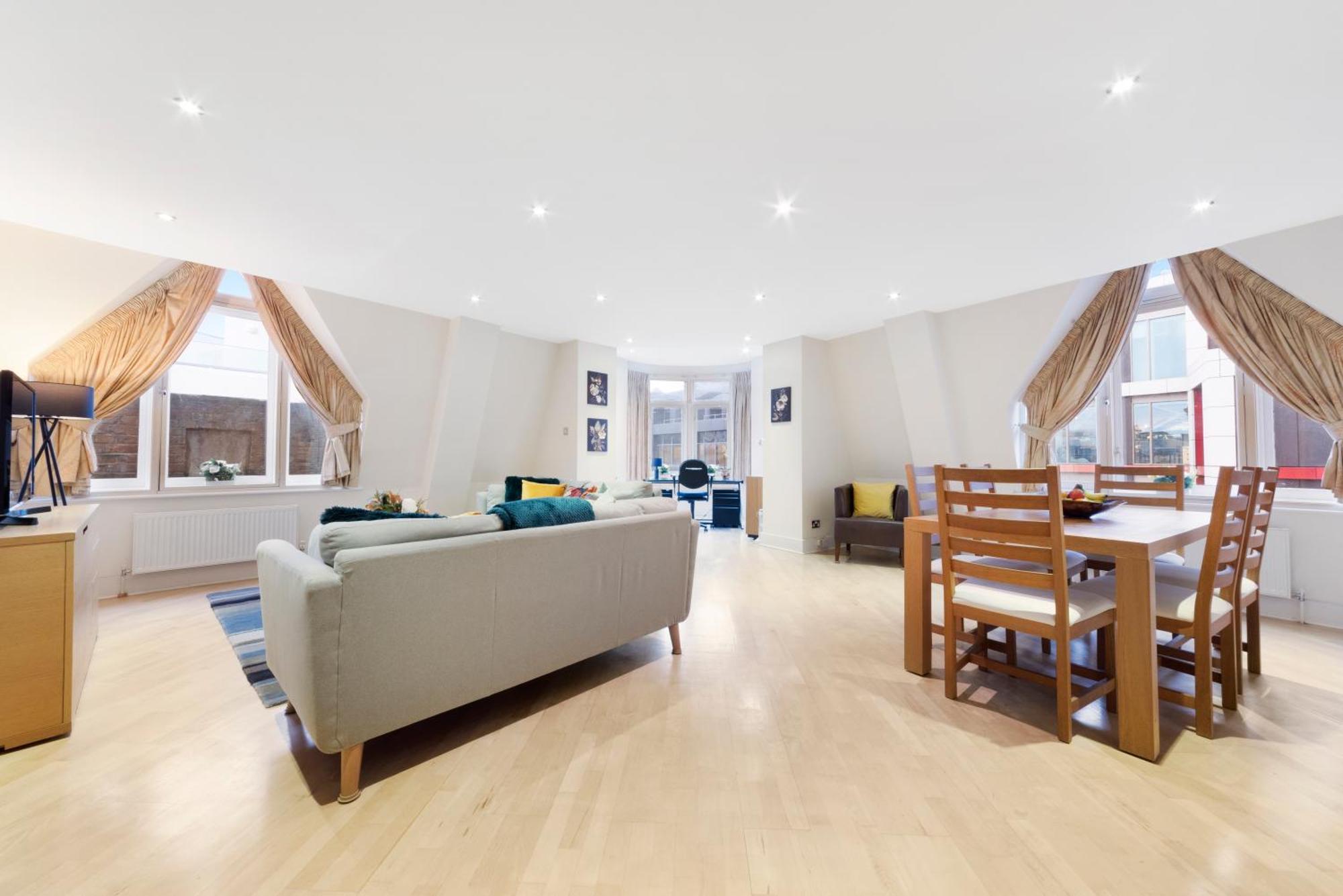 Farringdon Penthouse Spacious 3 Bedroom 2 Bath Leilighet