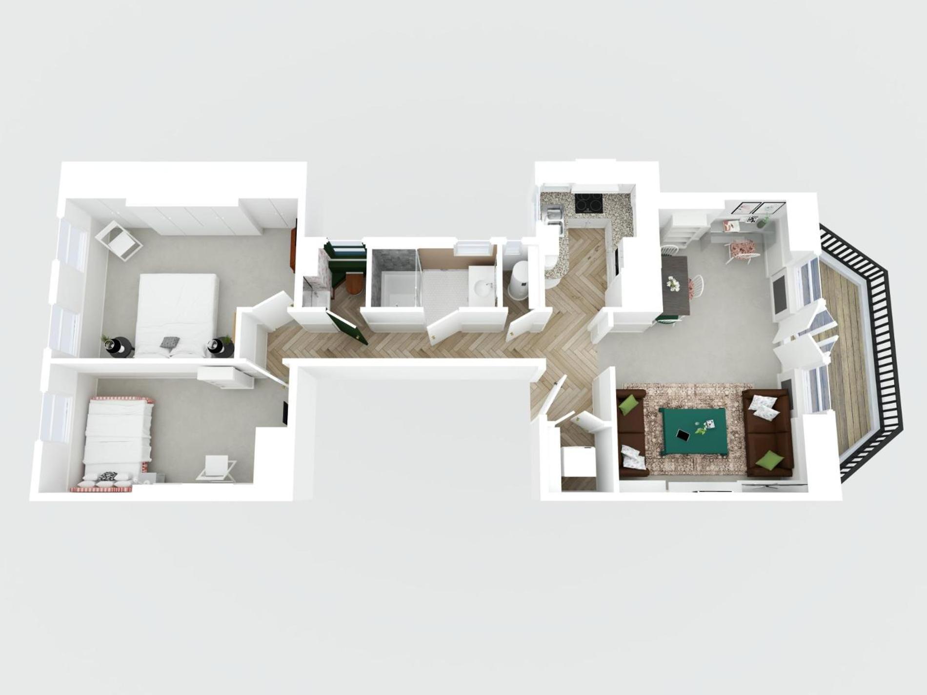 The Baby's Breath 2 Bedroom With Patio In Chelsea London