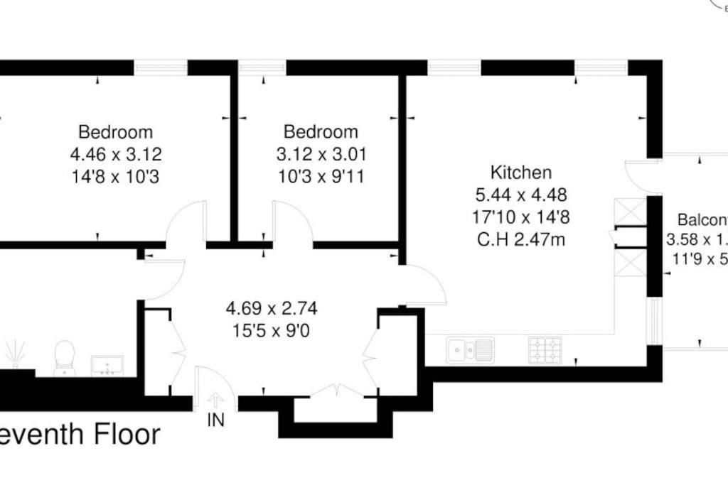 Amazing 2 Bedroom Flat In E20 * Londen
