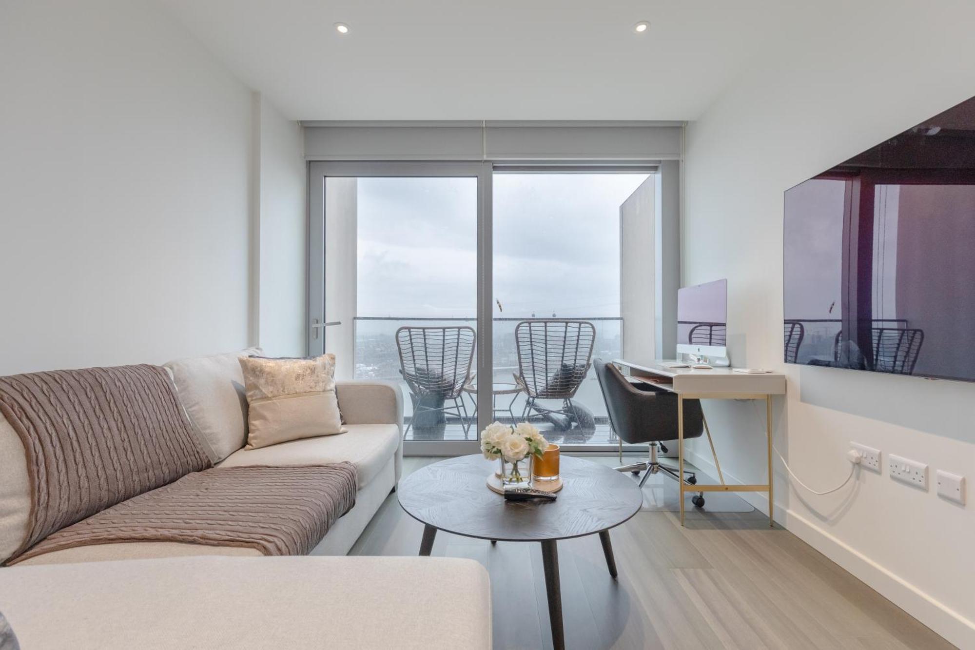 Appartement Ravishing 1bd Flat - 2 Minute Walk From The O2! Londen