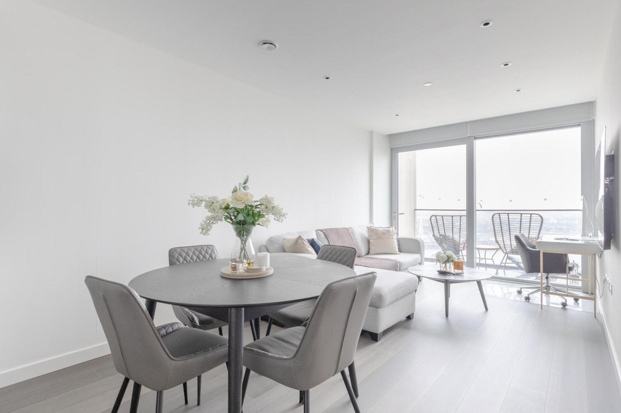 Ravishing 1bd Flat - 2 Minute Walk From The O2! Appartement *