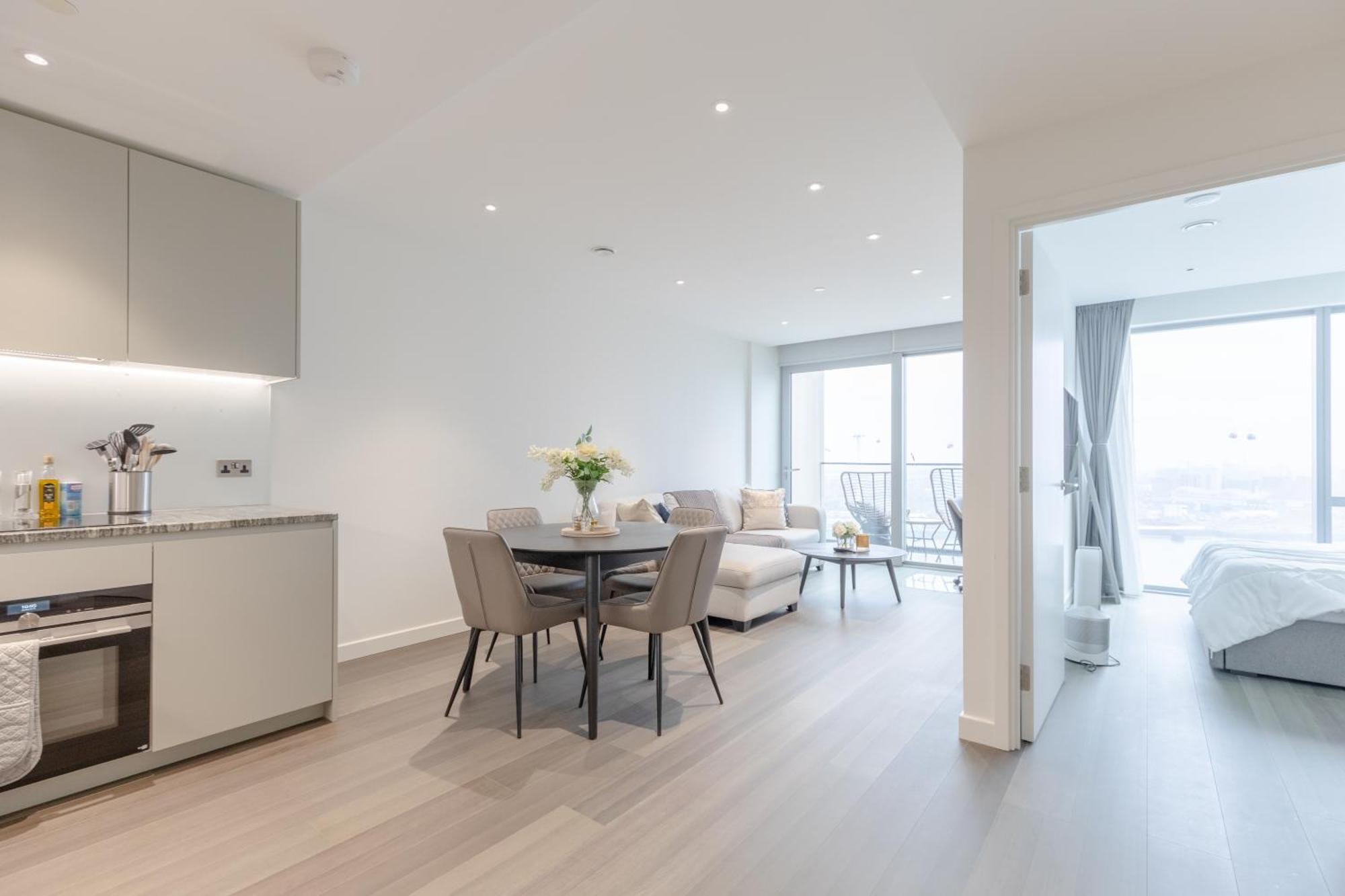 Ravishing 1bd Flat - 2 Minute Walk From The O2! Appartement Londen