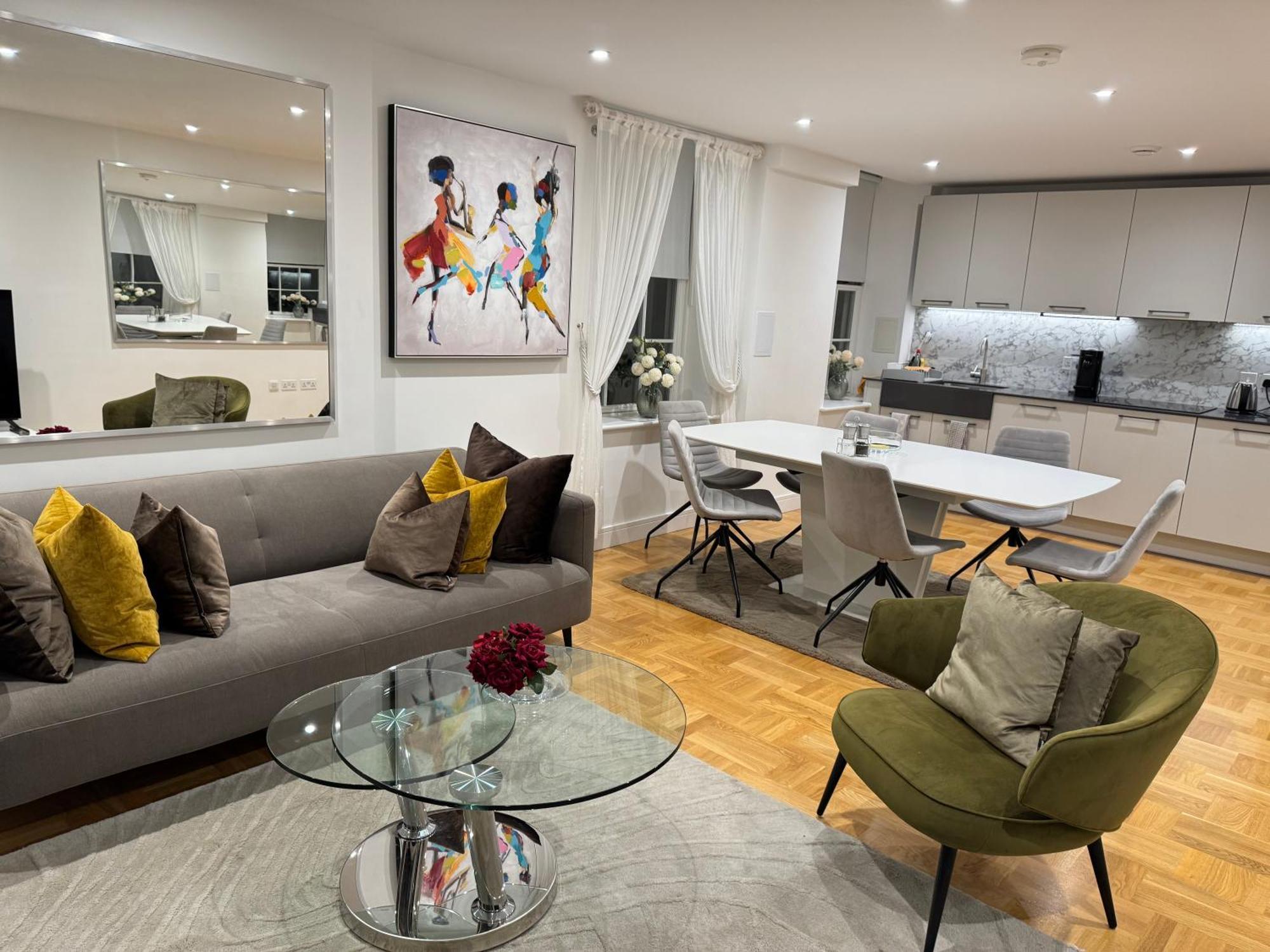 High Luxury Flat For 6 People Close To Earl's Court Zone 1 Apartamento Londres