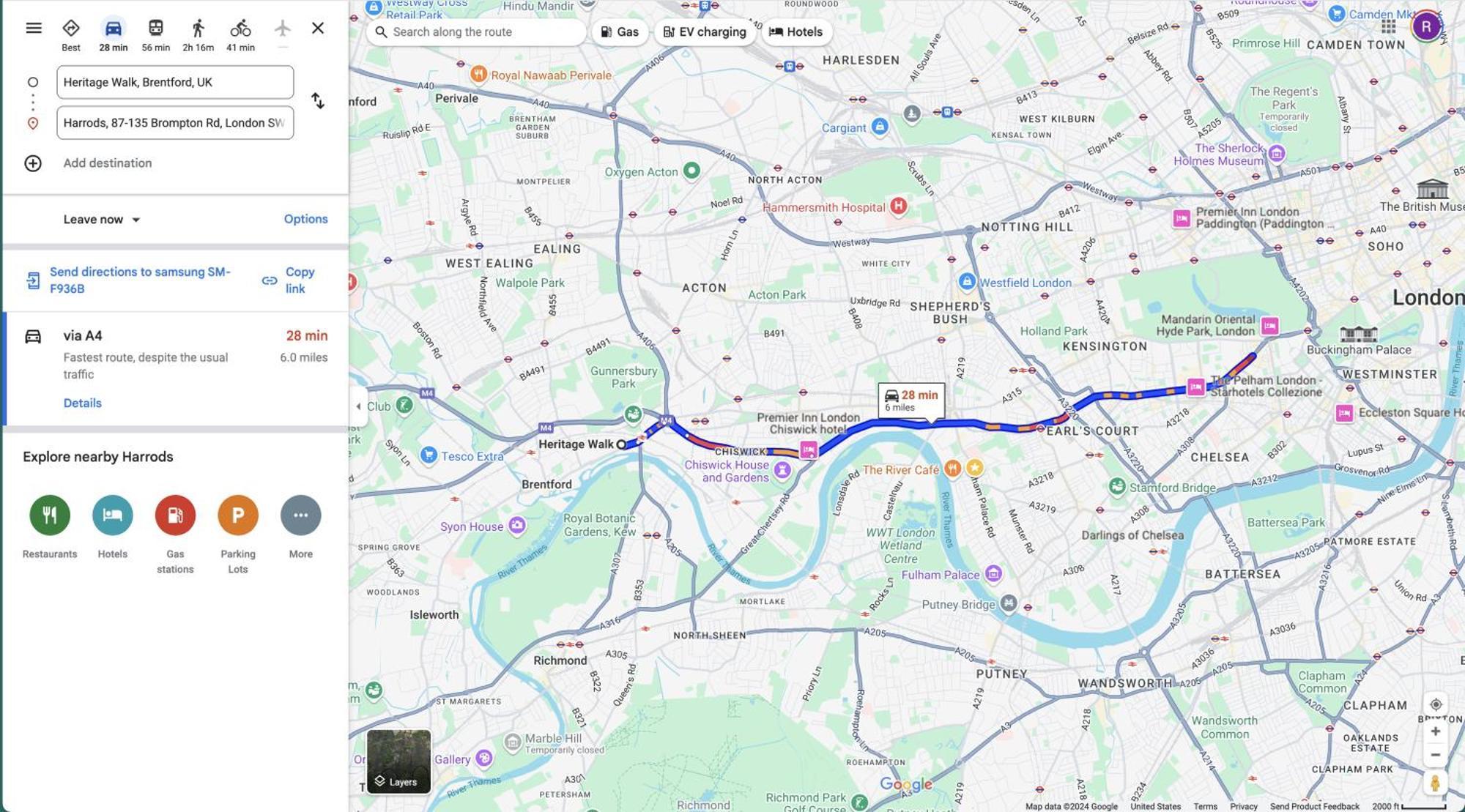 Grand Kew Gardens Apartment London