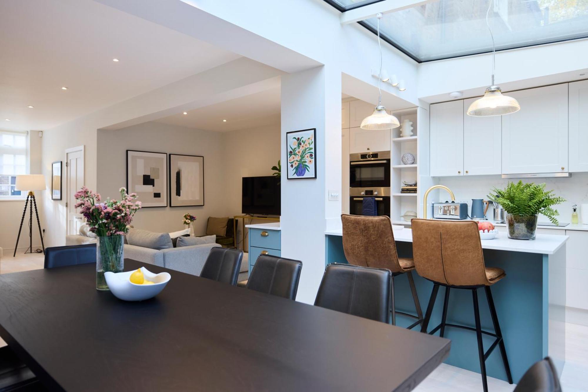 The Maida Hill Place - Homely 3bdr With Patio And Study Apartment