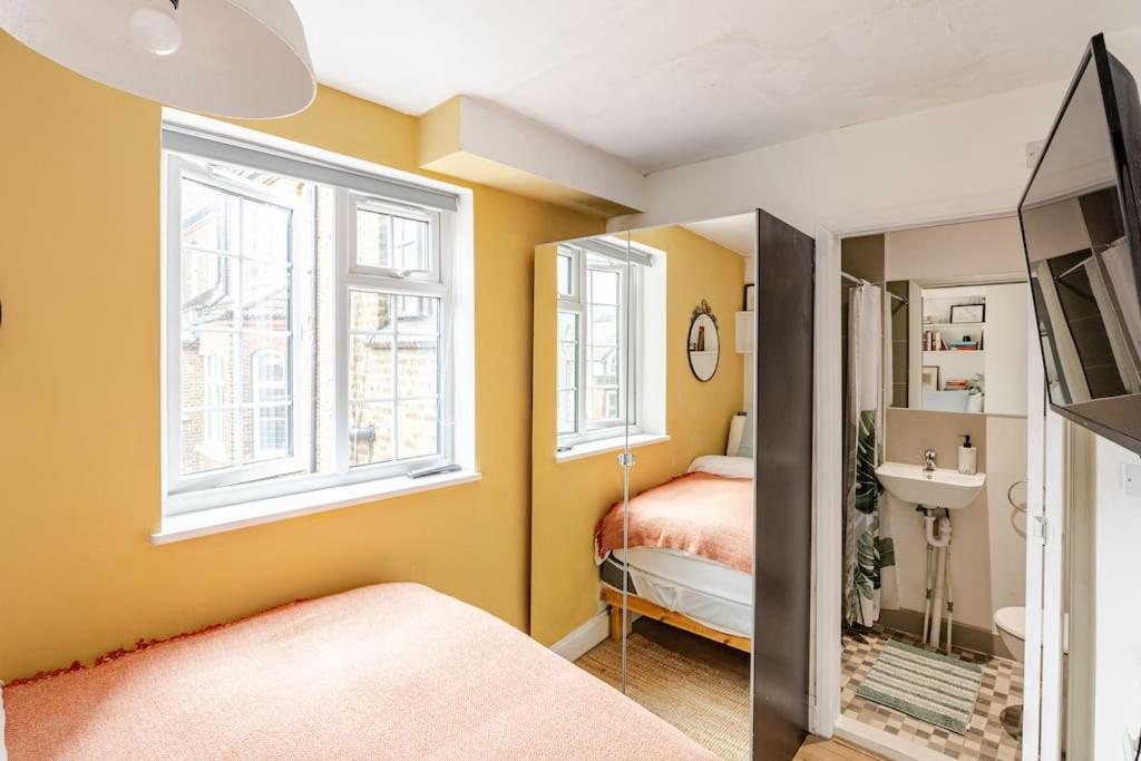 Leilighet Balcony Flat In Victorian West Kensington Mansion *
