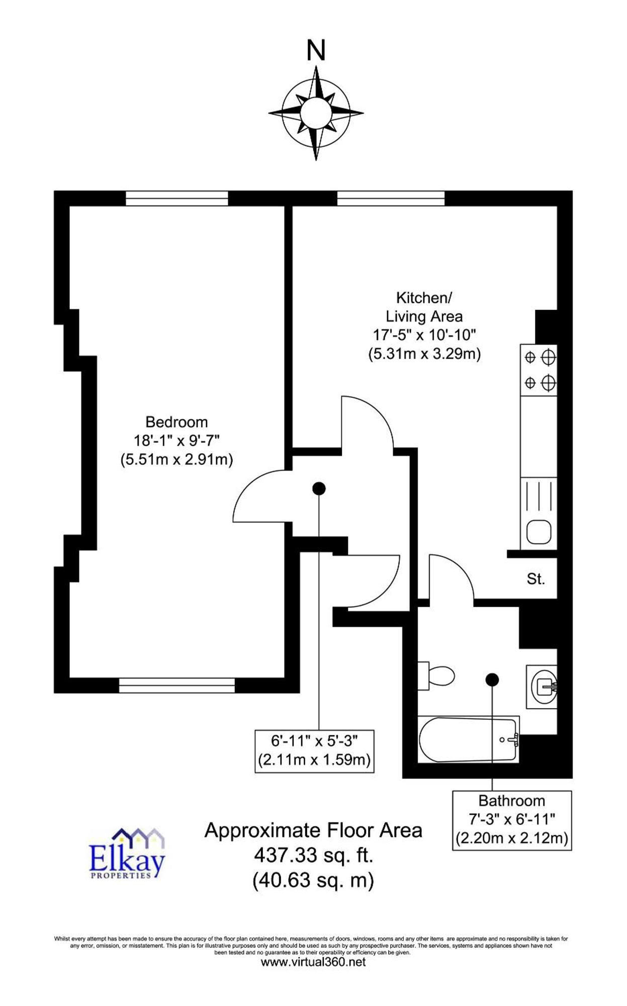 1 Bed Cheshire St Brick Lane *