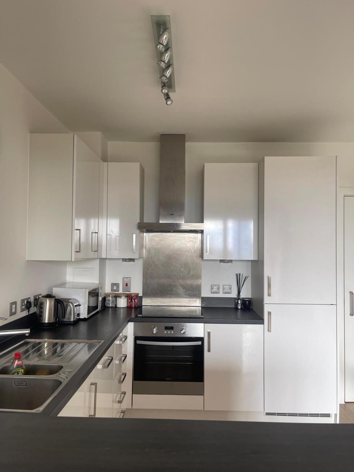 Purple Layers Canning Town Apartment