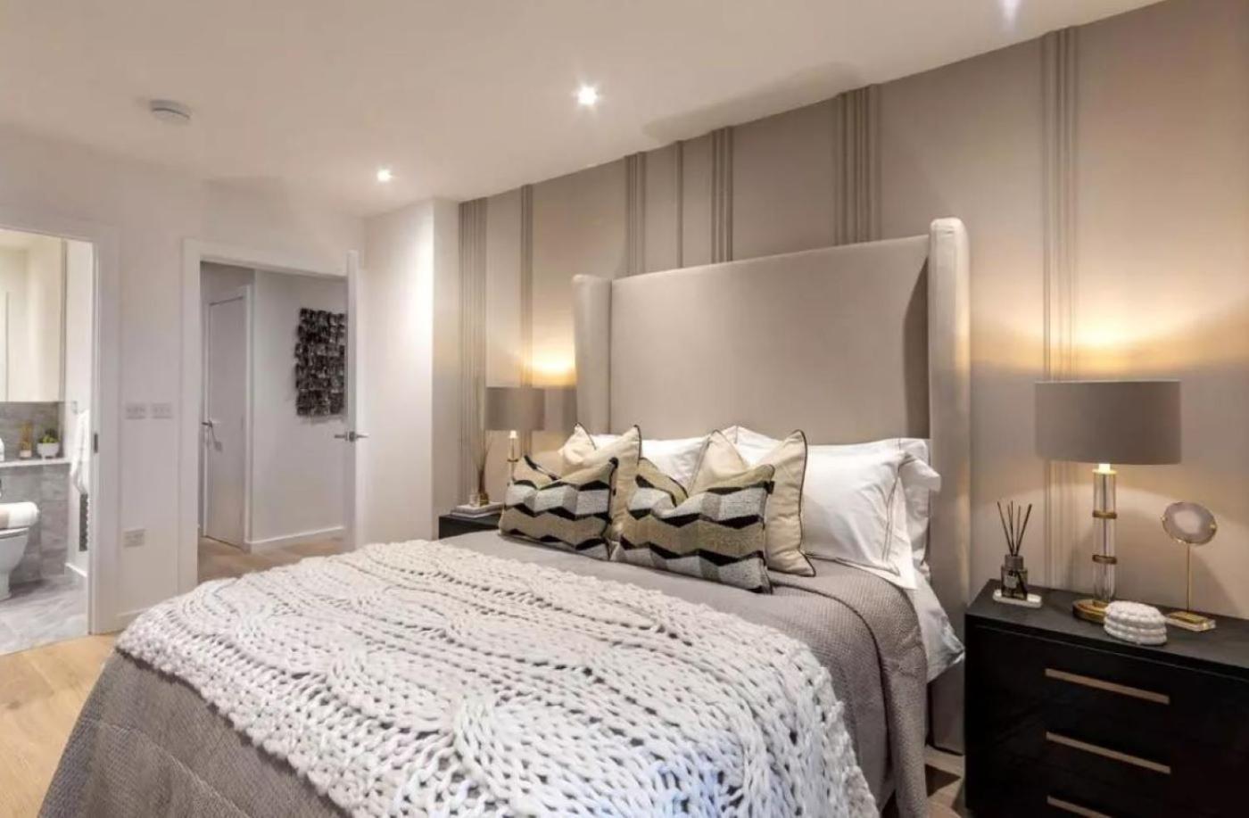 Ferienhaus Elegant Modern Cozy 3Bd Apt 1Gb Wifi - Luxurylondonstays *