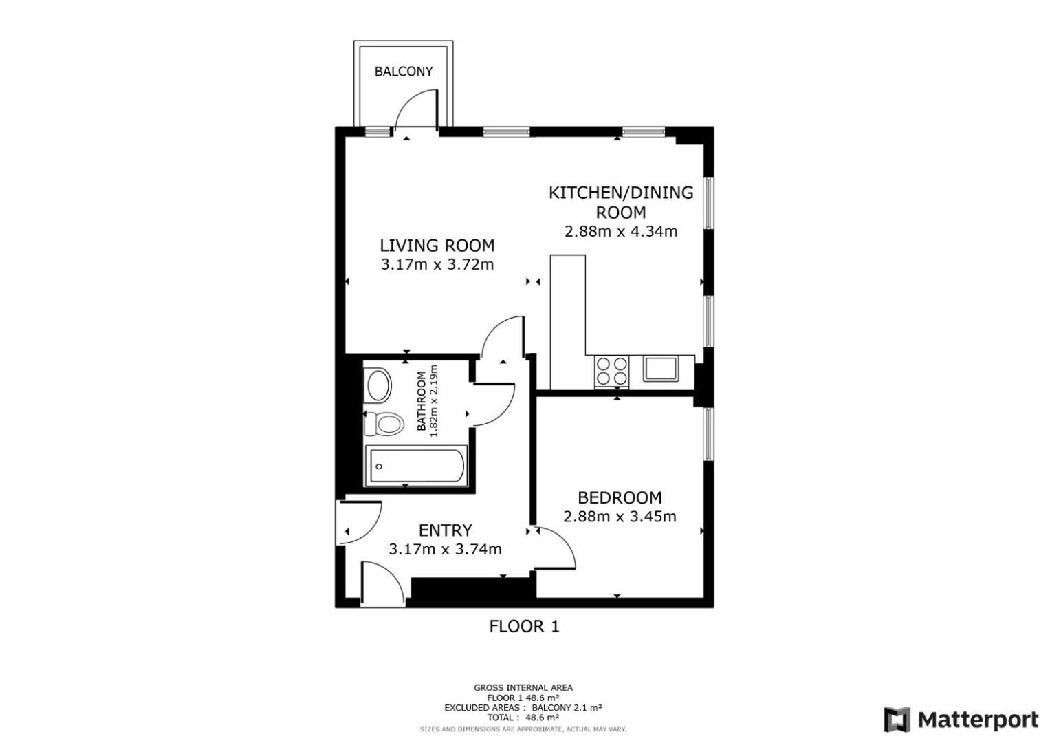 Appartement Convenient Euston *