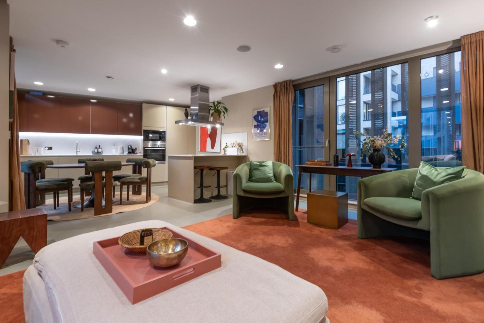 Stunning 3bd Fields Appartement