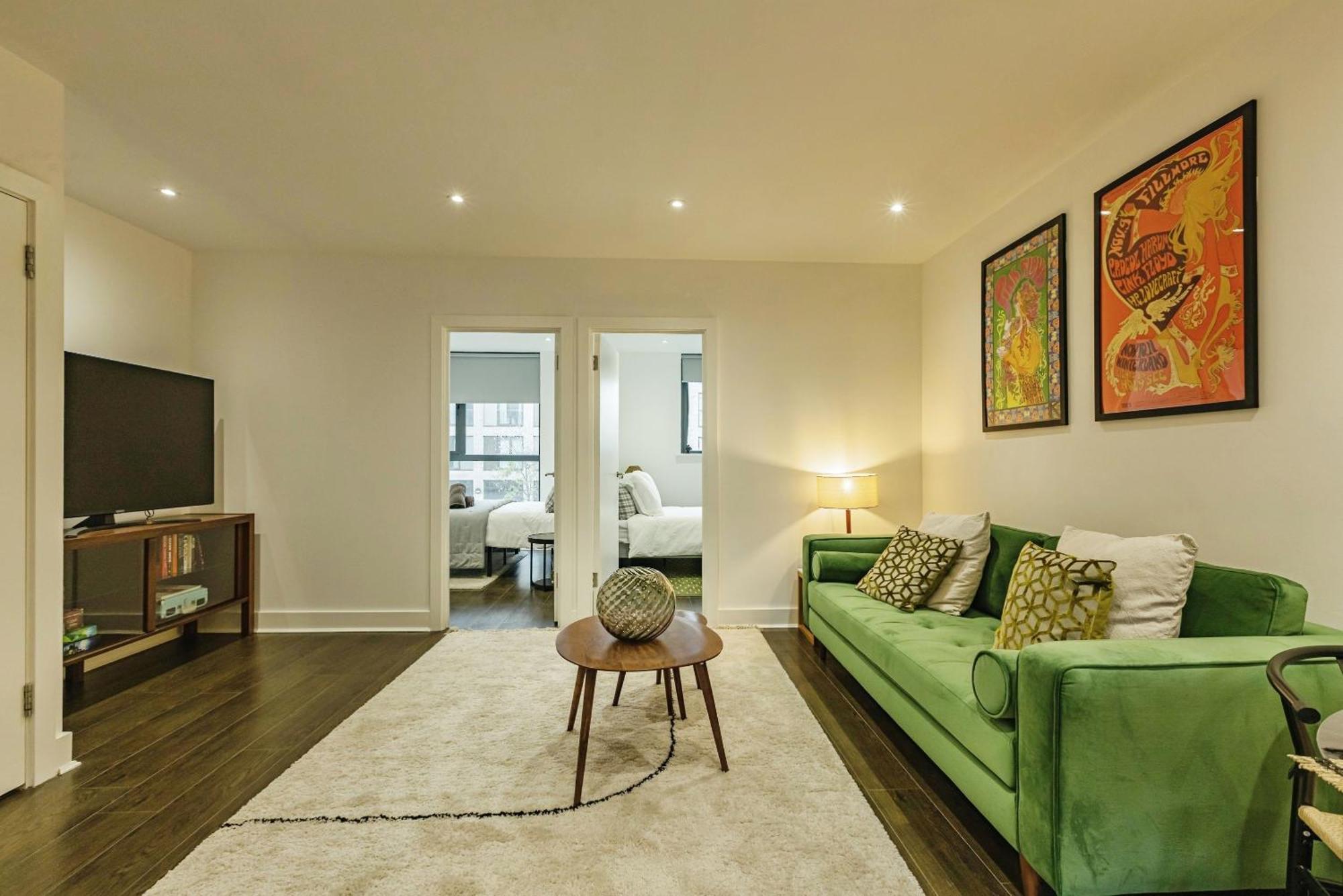 Apartamento New Stylish 2 Bed 2 Bathrooms Flat Next To Canal