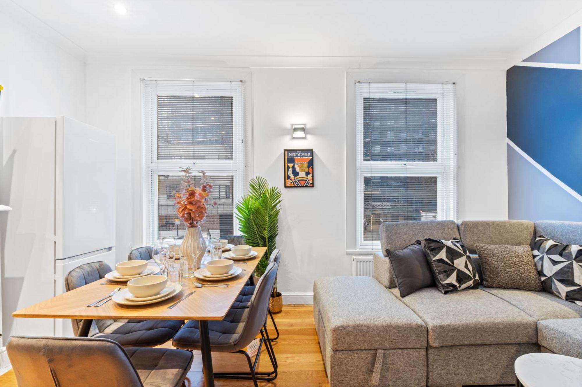 Apartment 3 Bed Trendy Vibe House In Earls Court Kensington *