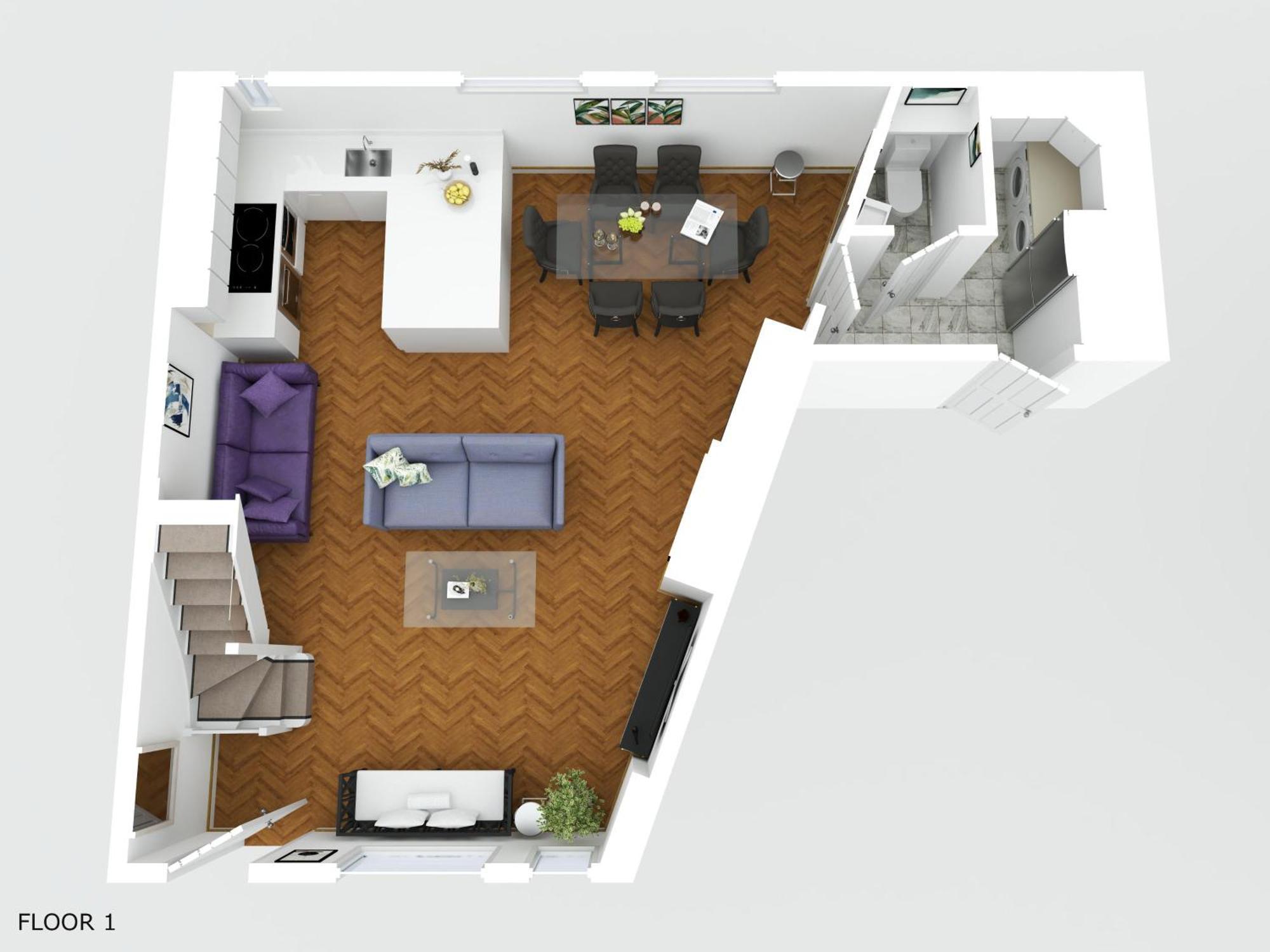 Magenta - 3 Bedroom By Battersea Park Apartment London