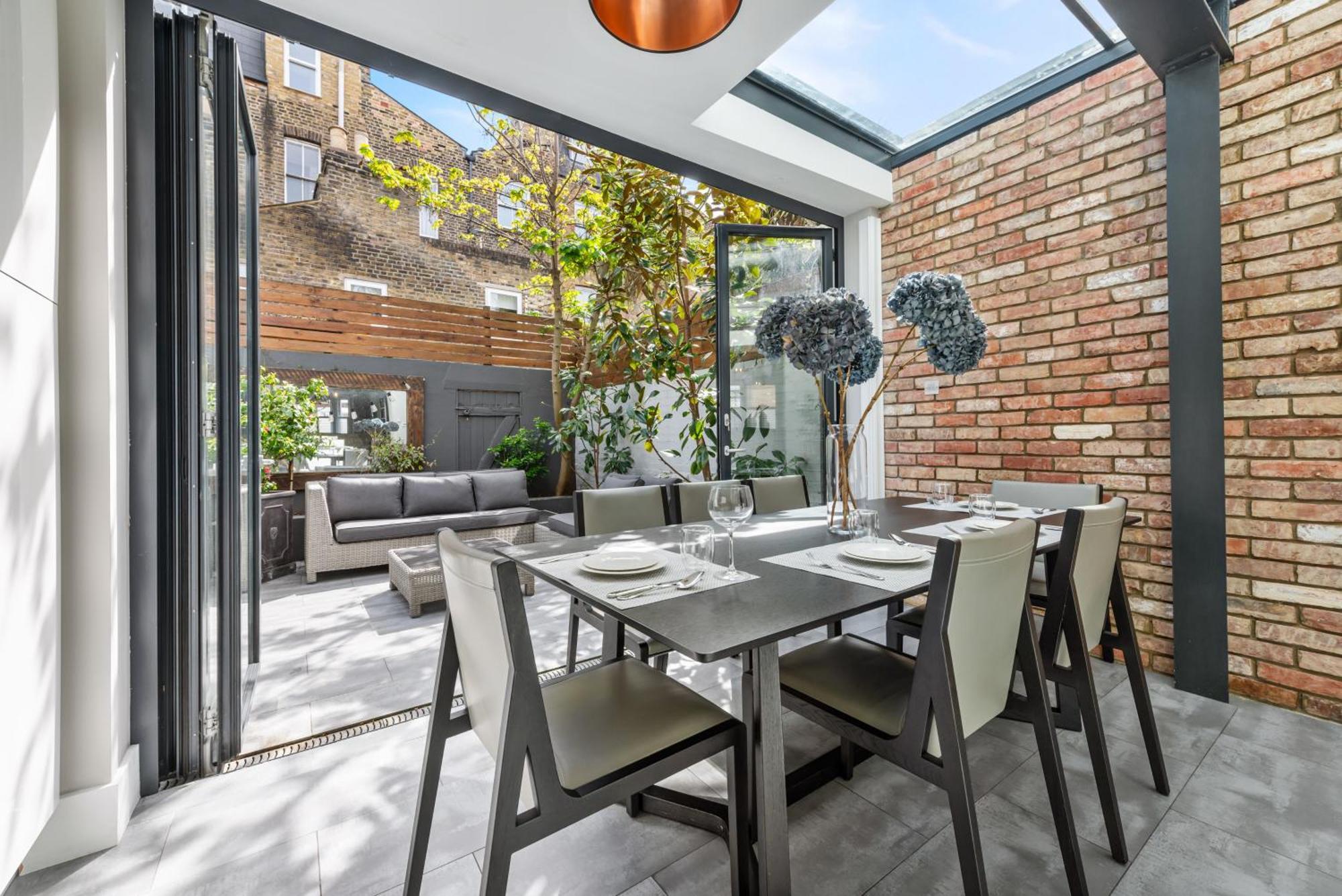 Feriehus Central 4 Bedroom House With Garden In Battersea Close To Chelsea London