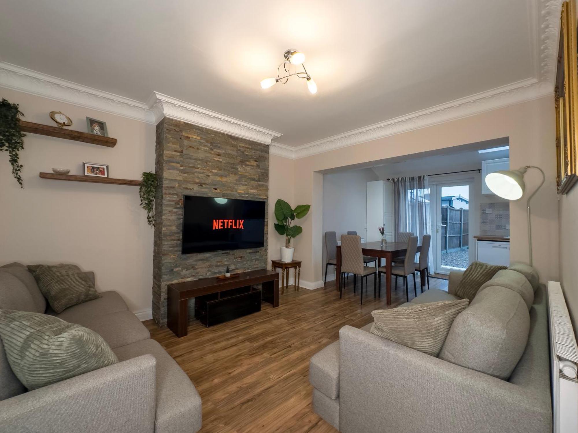 Cosy By Wembley Stadium Feriehus London