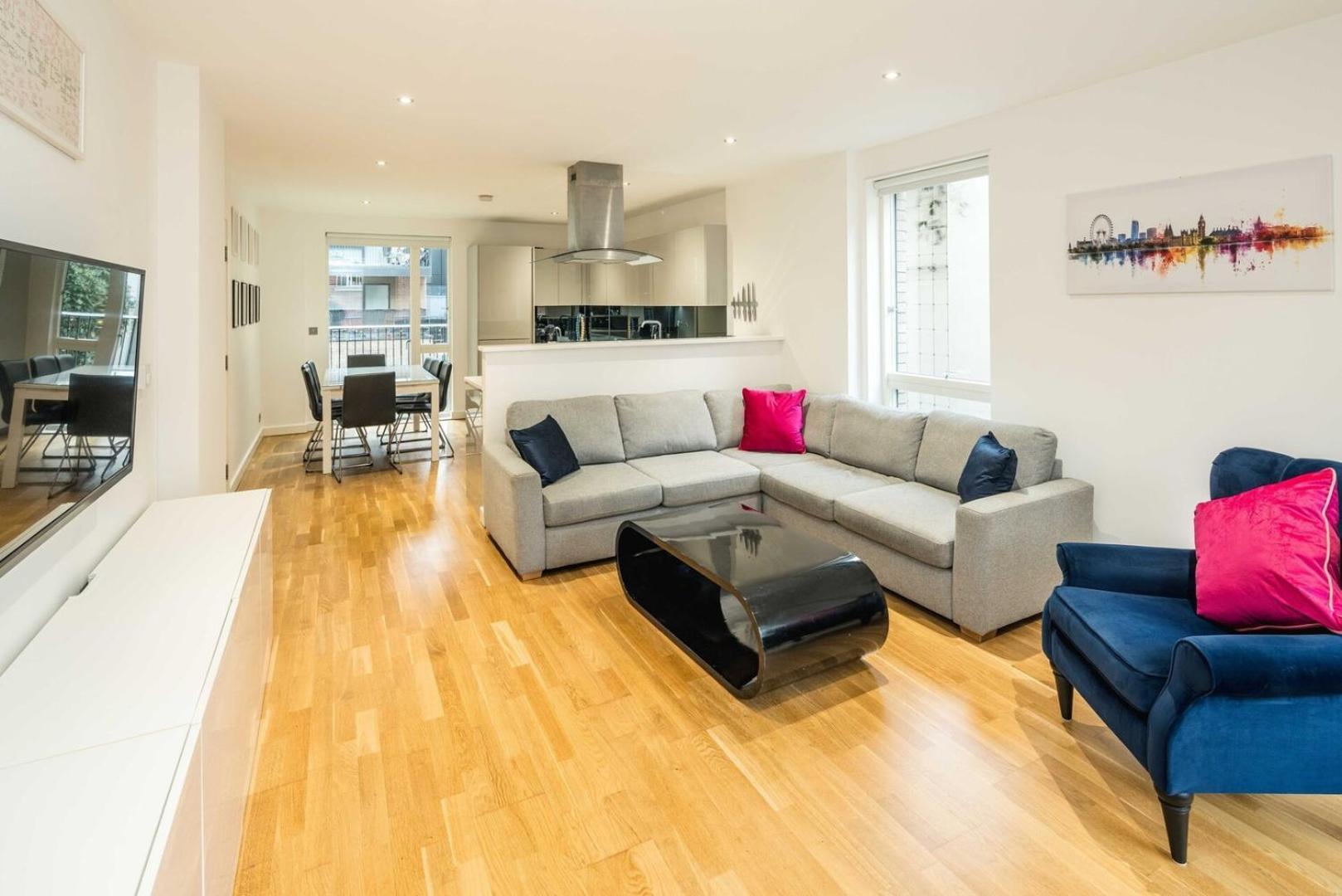 Modern 3-bed Flat In Bermondsey * London