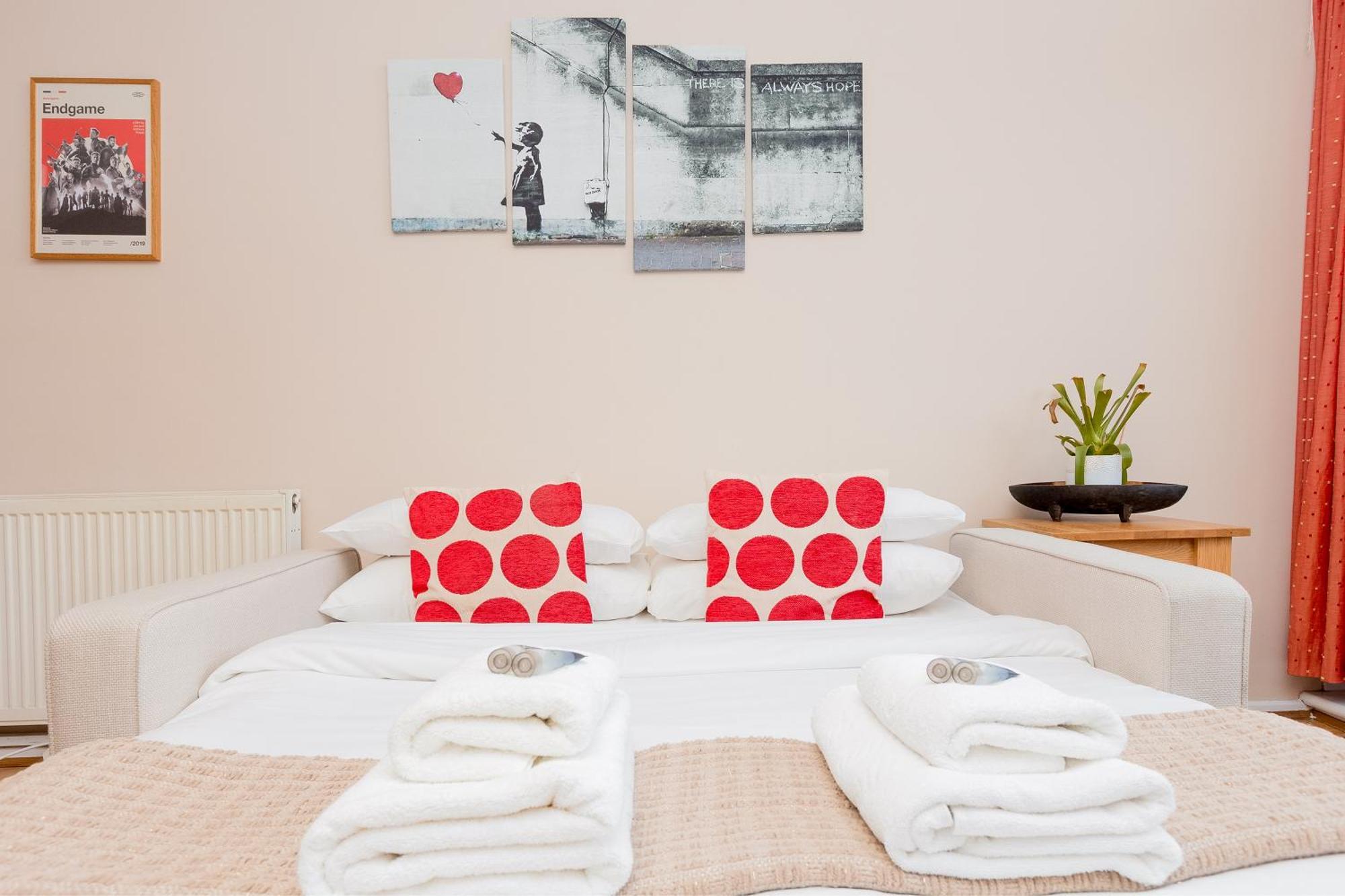 Apartment 2br Balcony, Battersea, 5min Clapham Junction St