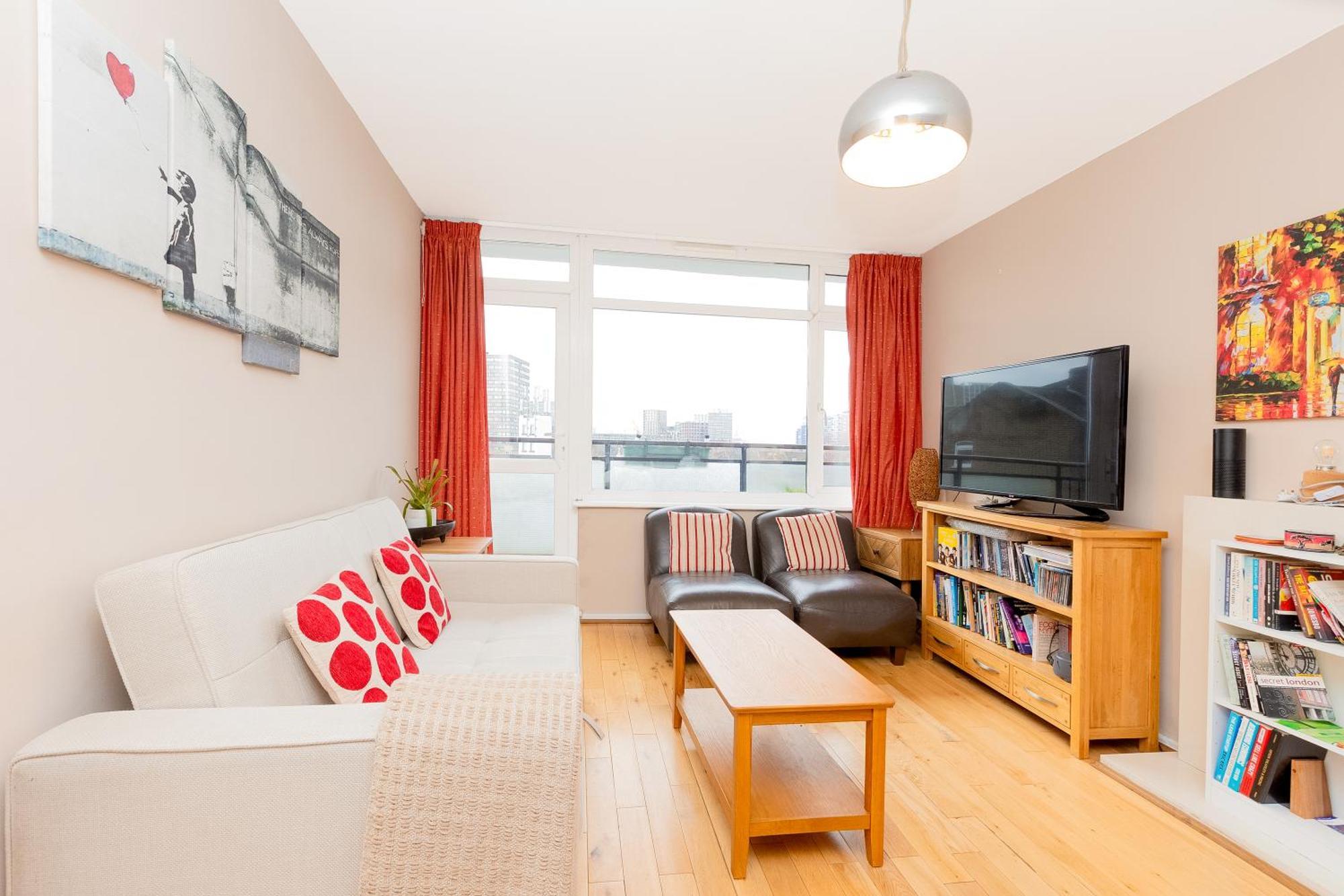 2br Balcony, Battersea, 5min Clapham Junction St Apartment *