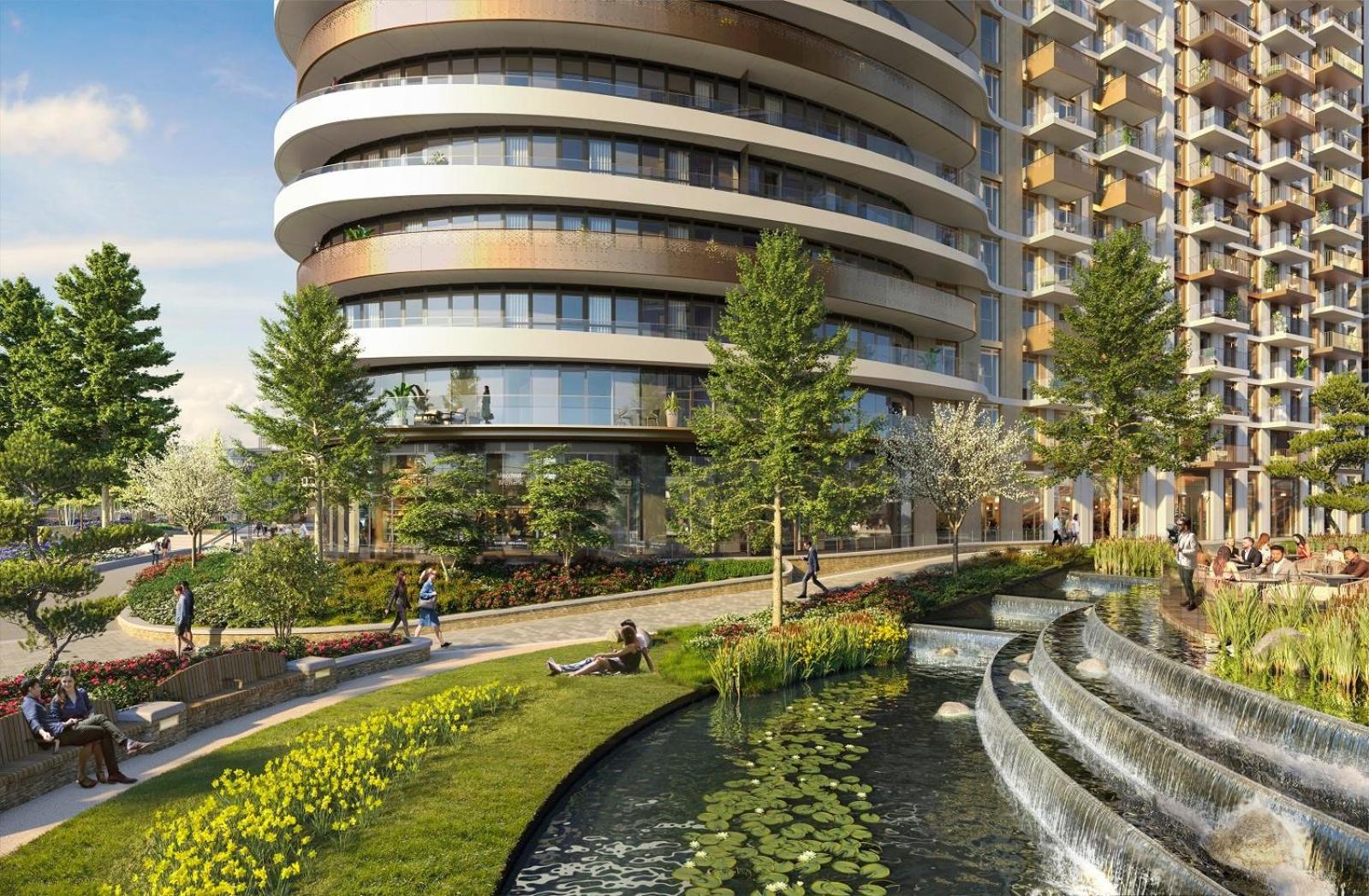 Chic Westfield Retreat - Two Bedroom Two Bathroom Luxury In White Apartment London