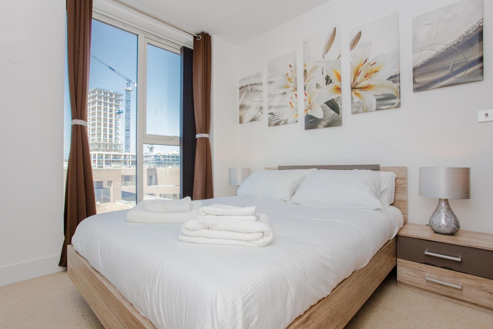 Brand New 2 Bedroom 2 Bath Flat At Brixton Station And O2 For Max 8 Guests Leilighet