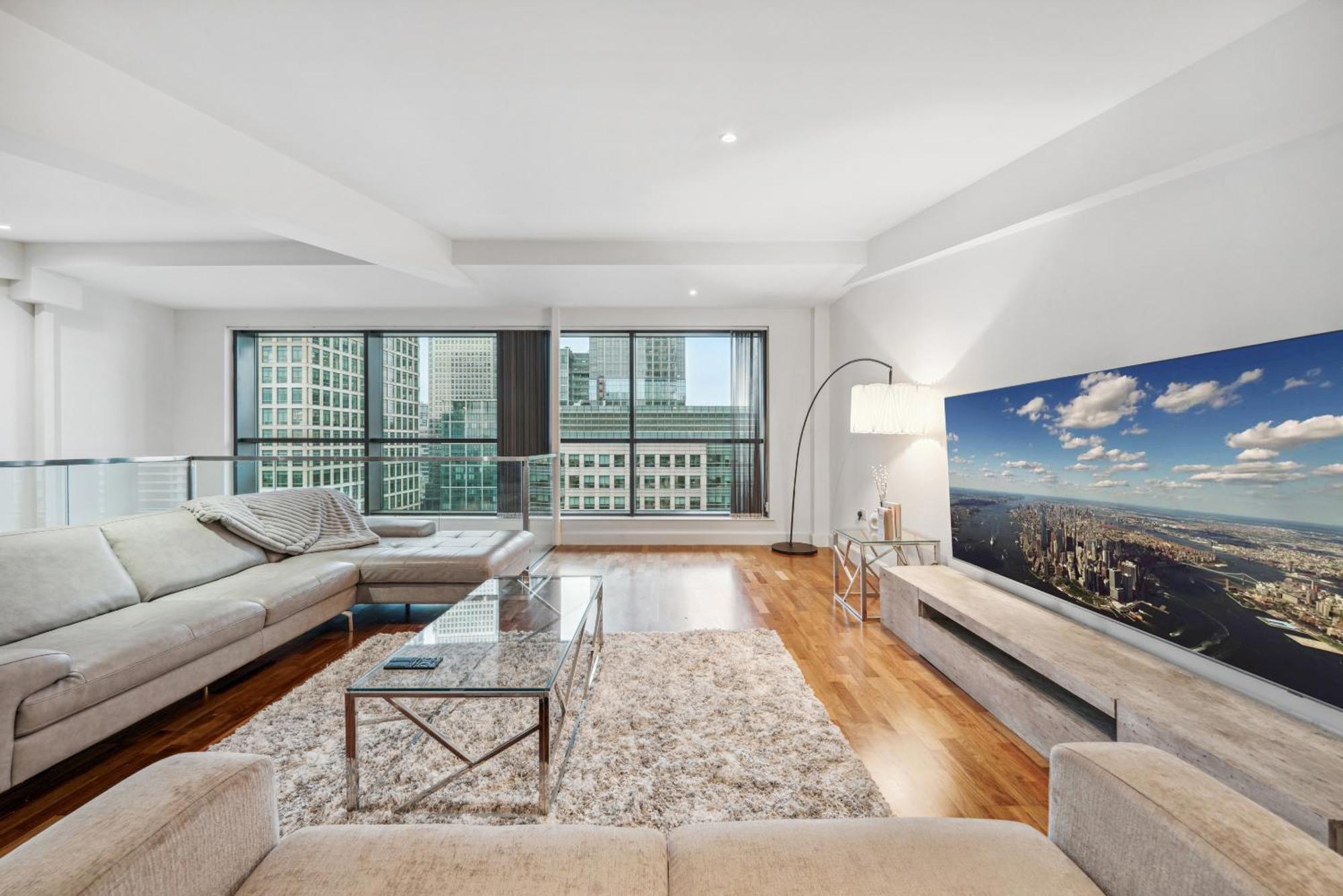 Canary Wharf Riverview 2floor Penthouse London