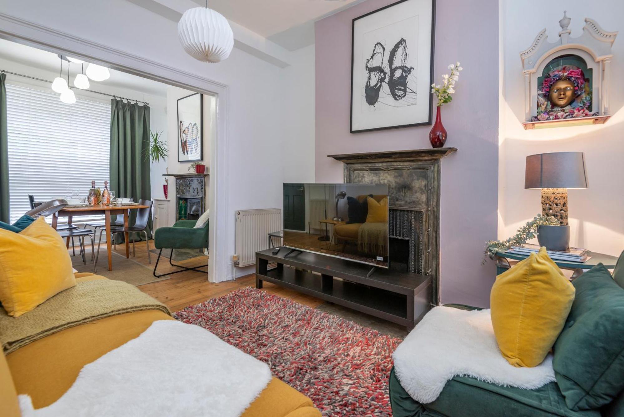 Chic 1-bed Garden Flat, London, Convenient For Tower Bridge, Great Public Transport * Londen