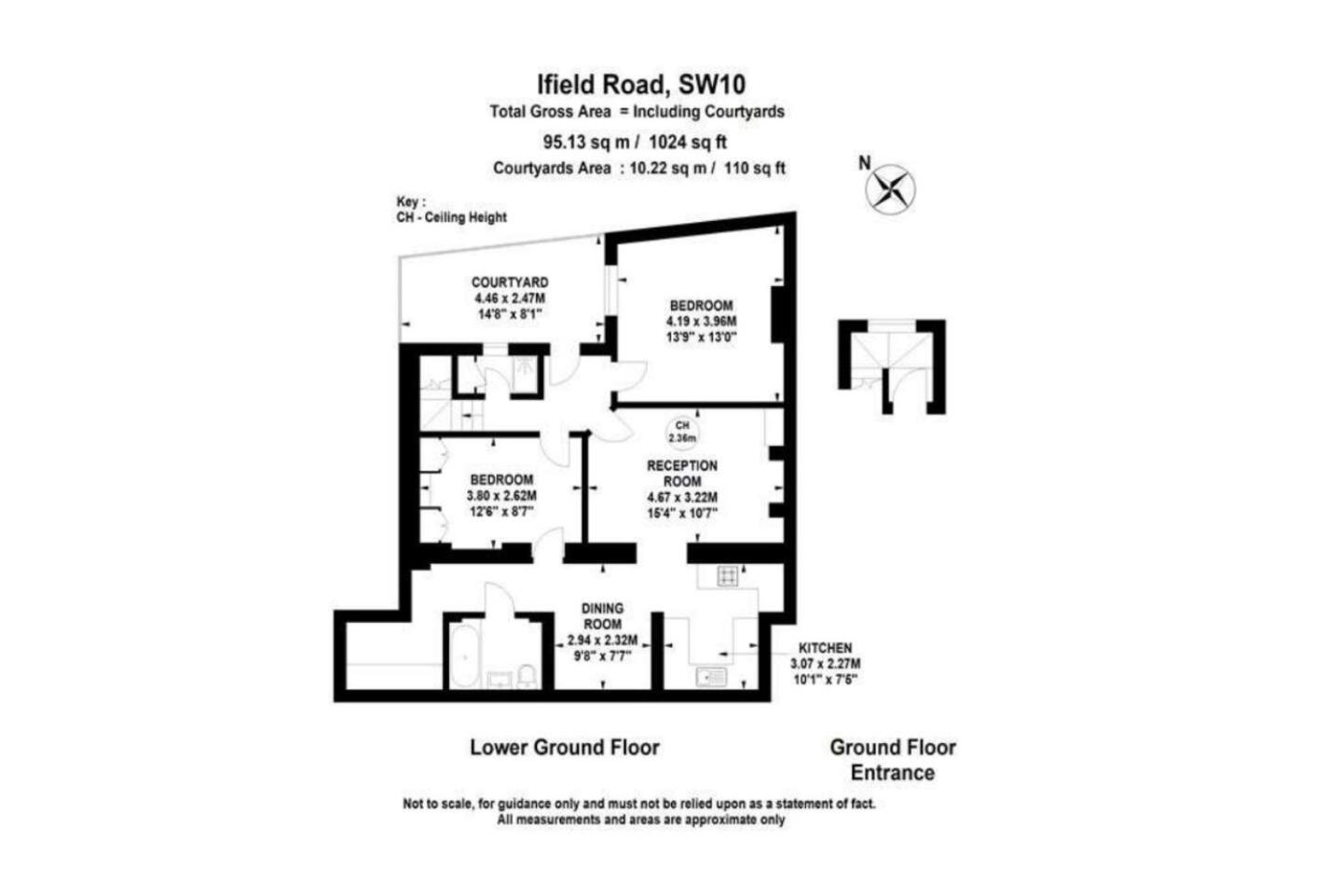 Niru Experience Chelsea Oasis With Courtyard Appartement Londen