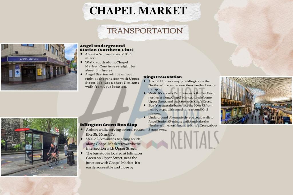 Apartamento Location 2br Flat Near Angel & Centre