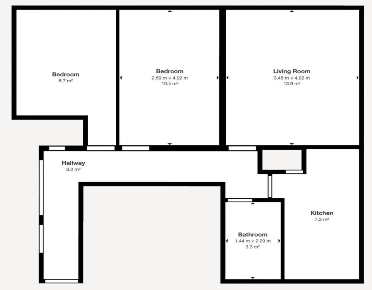 Stylish Two Bedroom London, West Kensington Apartment