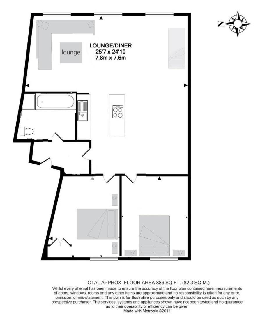 Apartment Cool Shoreditch Loft, 5 Pax *