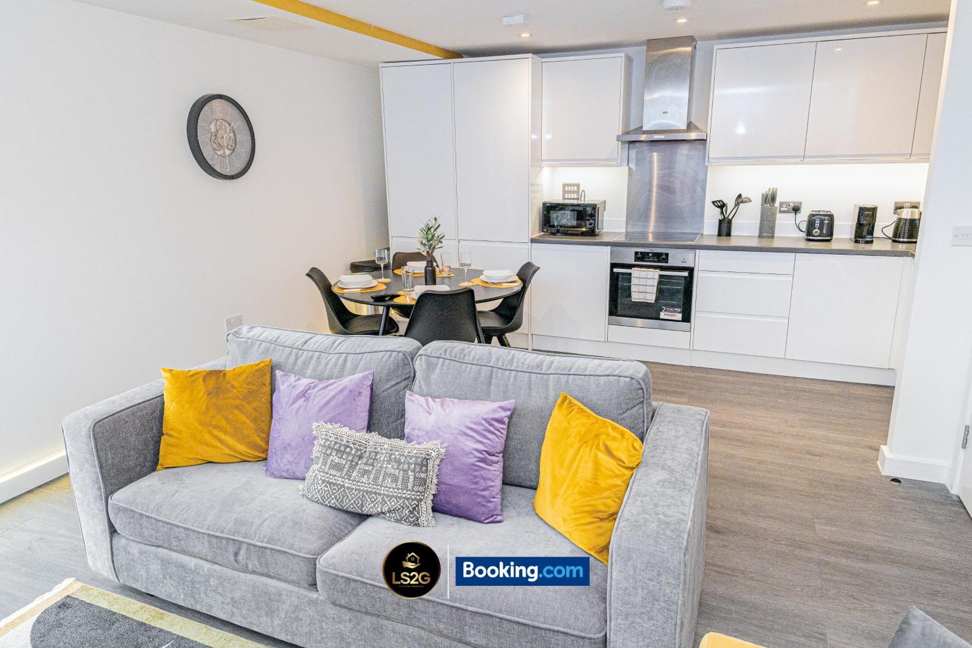 Apartamento Cosy 1 Bedroom By Ls2g Short Lets & Serviced Greater With Free Wifi Londres