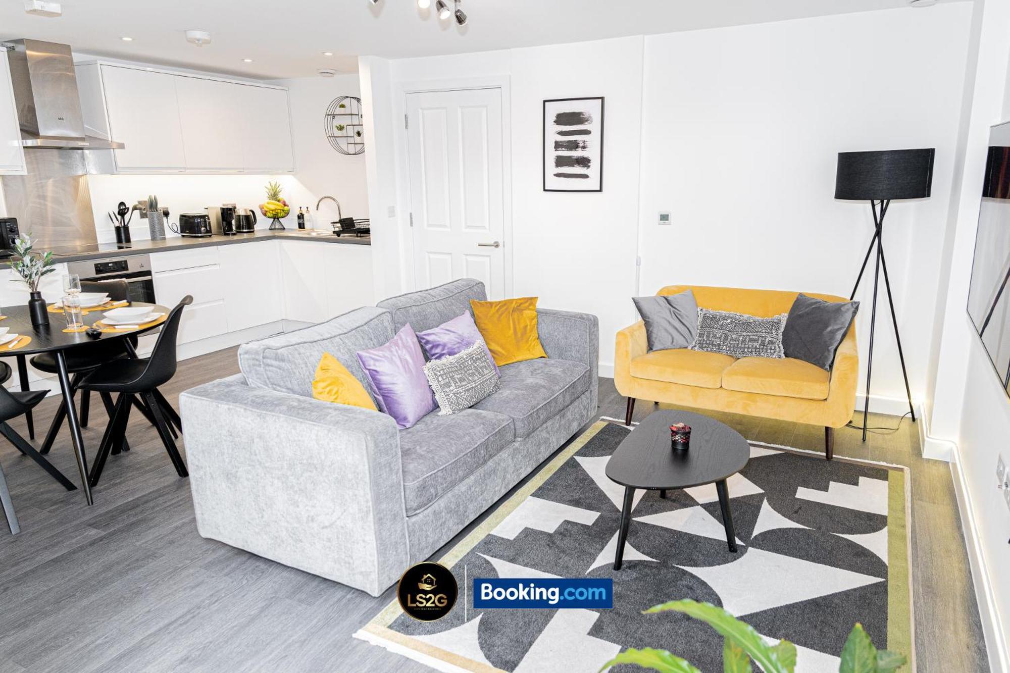 Cosy 1 Bedroom By Ls2g Short Lets & Serviced Greater With Free Wifi * London